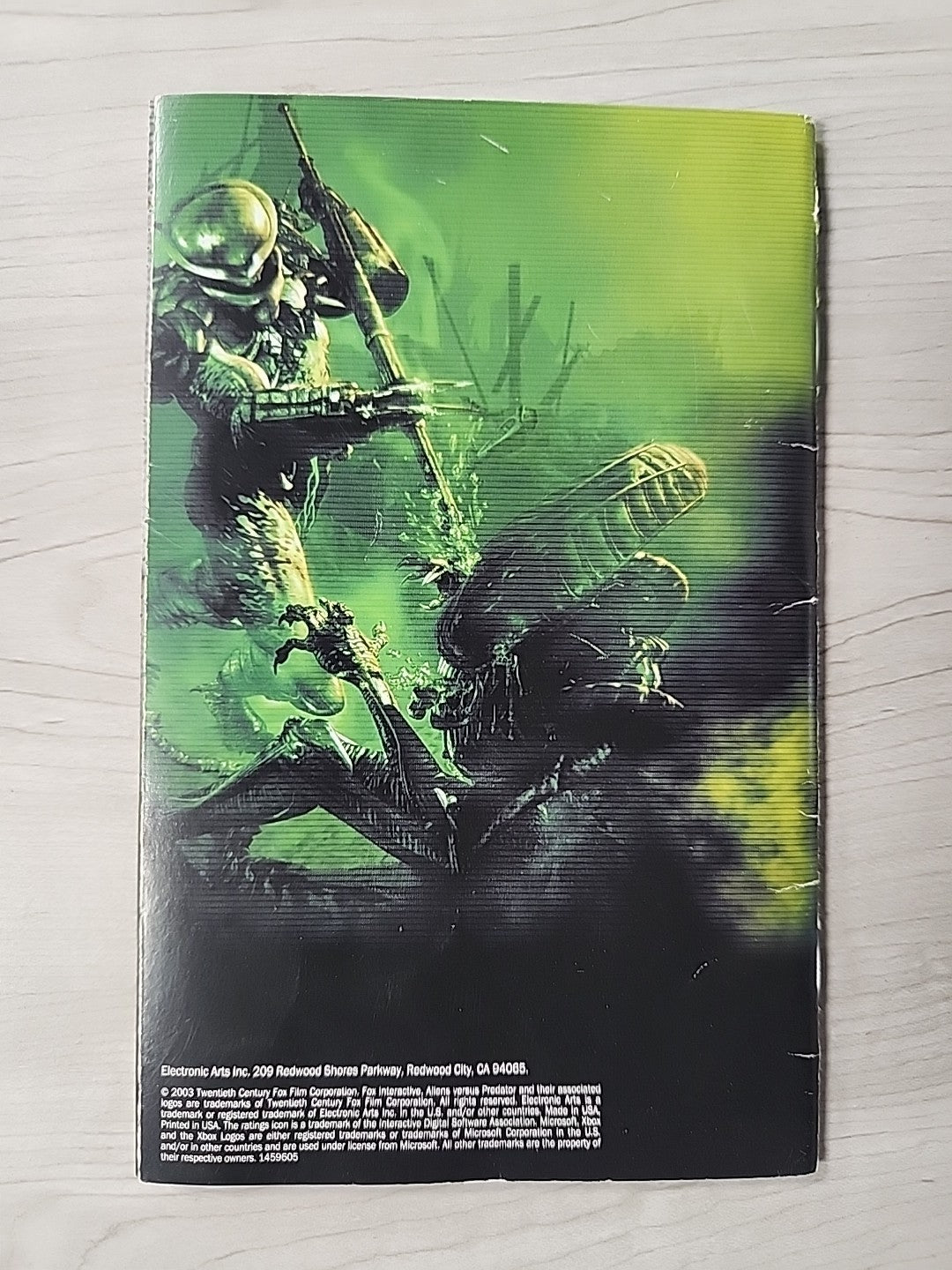 Aliens Versus Predator: Extinction (Microsoft Xbox, 2003) CIB Complete