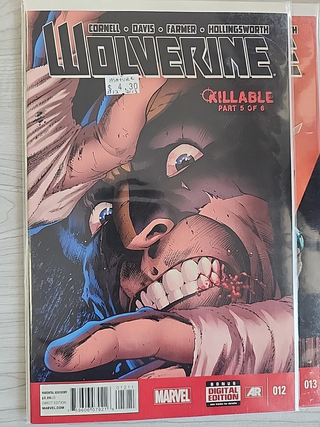 WOLVERINE #1-13 MARVEL NOW 2013 COMPLETE SERIES CORNELL Lot Of 13 NM