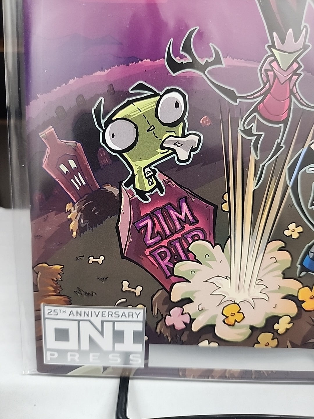 INVADER ZIM #1 ONI 25TH ANNIVERSARY FOIL EDITION NM Near Mint We Combine