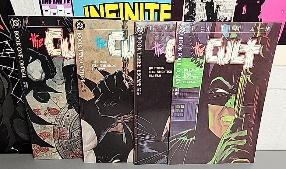 BATMAN THE CULT (1988) #1-4 DC COMICS COMPLETE MINISERIES STARLIN WRIGHTSON NM