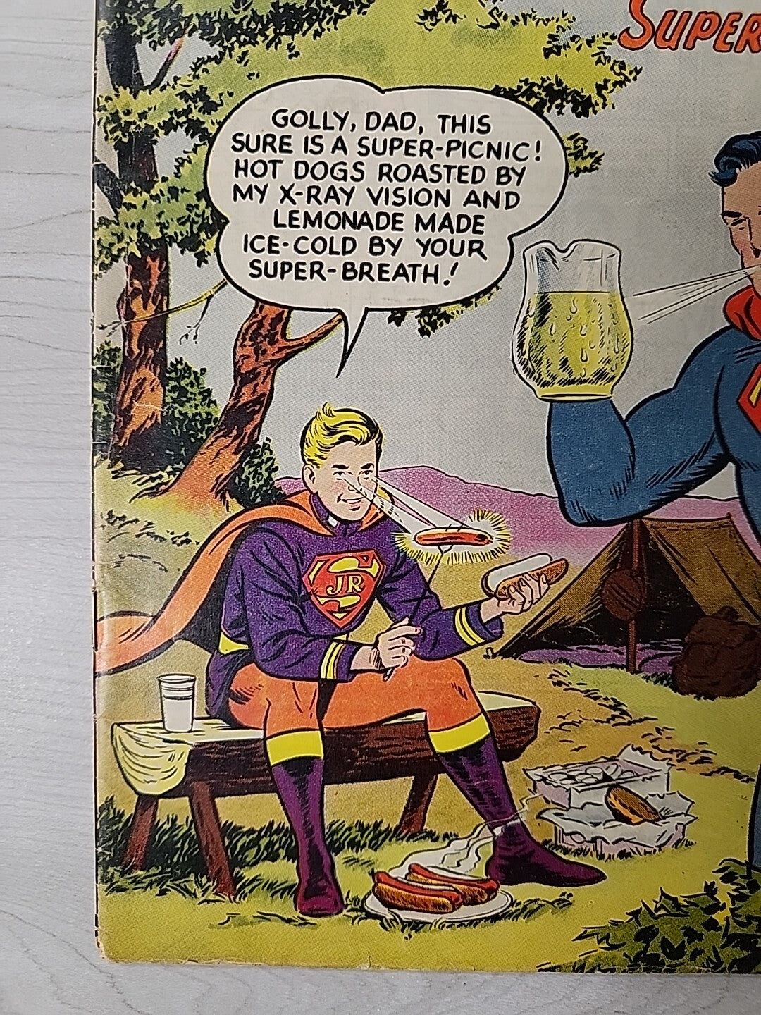 Action Comics #232 DC 1957 VG/FN Silver Age 'Superman Junior' Curt Swan cover