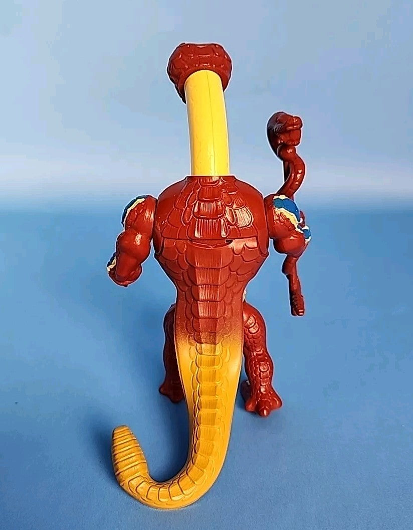 Vintage MOTU Rattlor 100% Complete Masters Of The Universe 1984 Yellow Neck