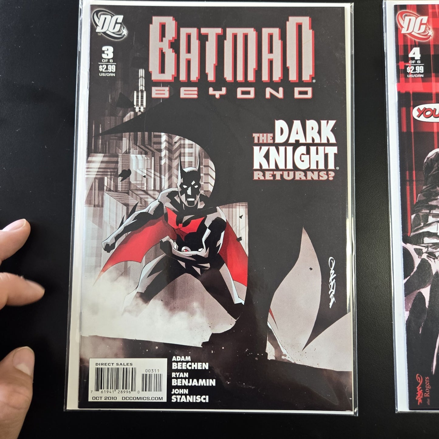 Batman Beyond Vol 3 #1-6 DC 2010 Complete Mini Series run NM set lot
