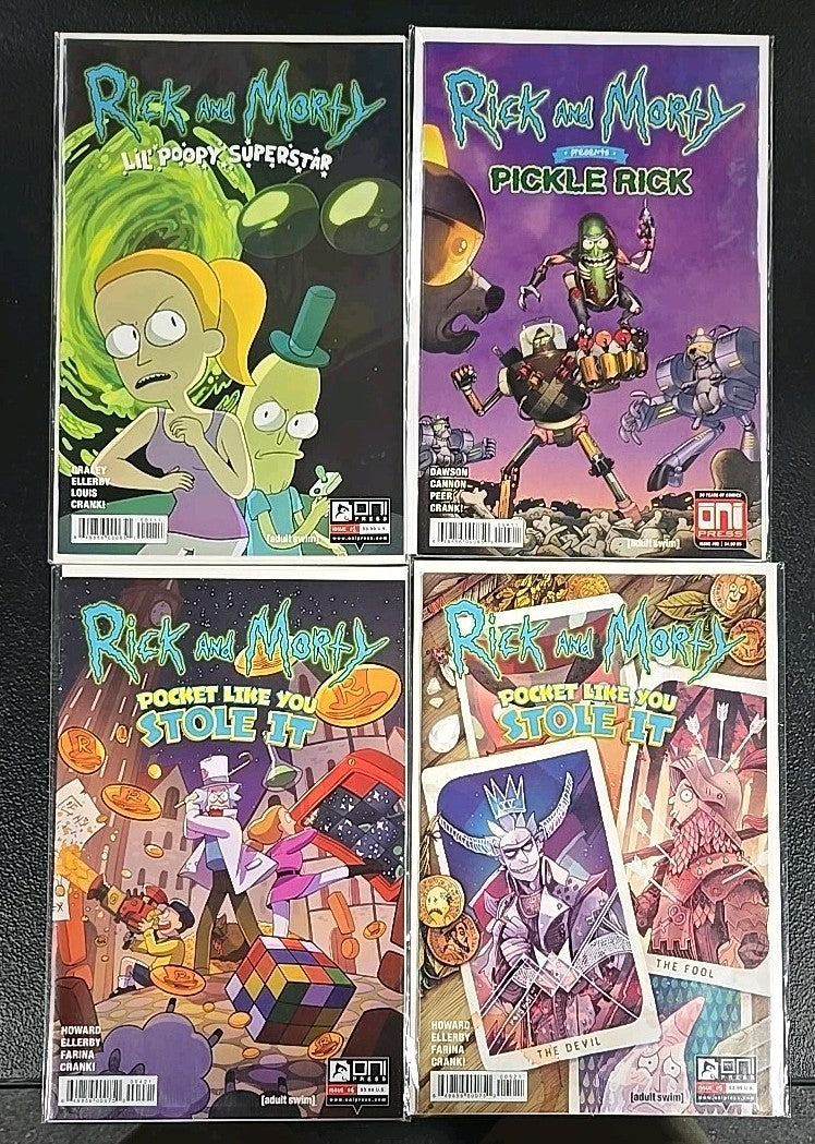 Rick And Morty - 51 Book Lot - Oni Press - VF/NM - Hard To Find Bundle 🔥