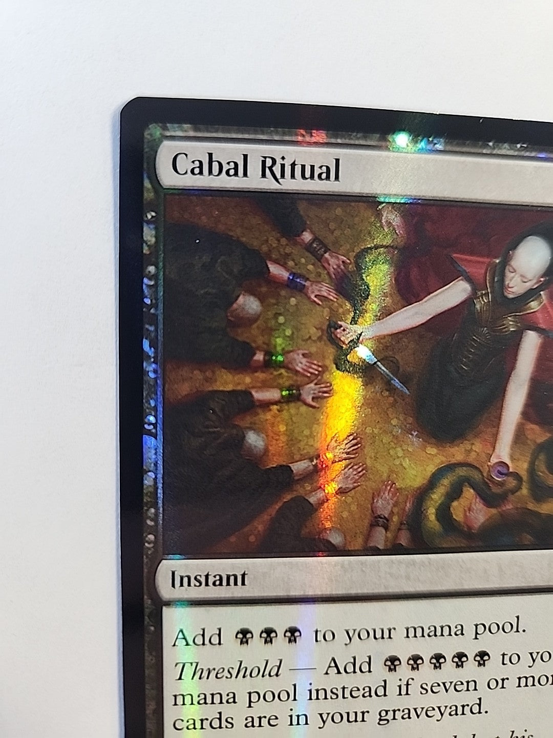 MTG Cabal Ritual From the Vault: Lore Foil 002/016 Magic The Gathering NM