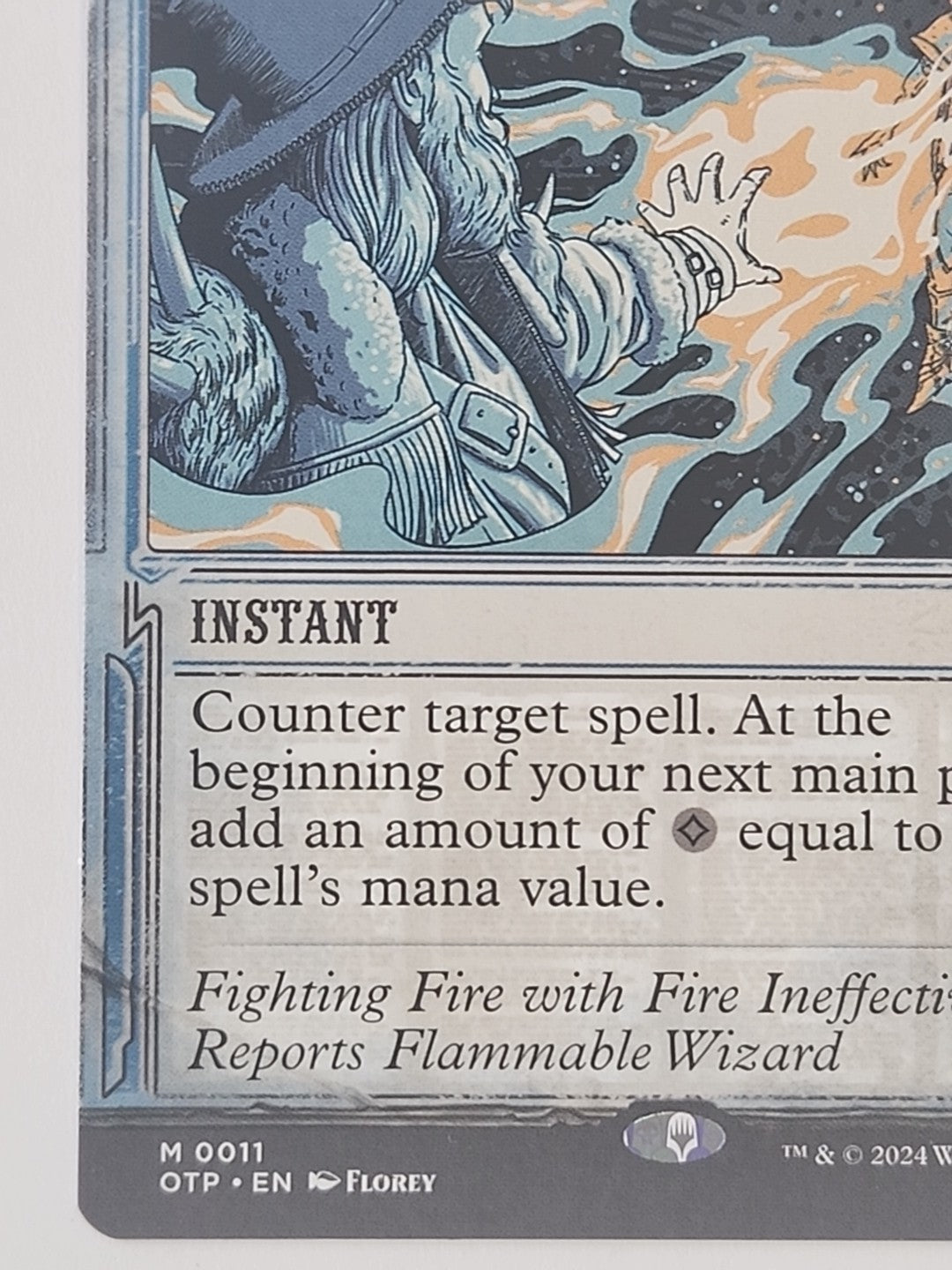 MTG Outlaws Of Thunder Junction Mana Drain #0011 Mythic Non-Foil LP English