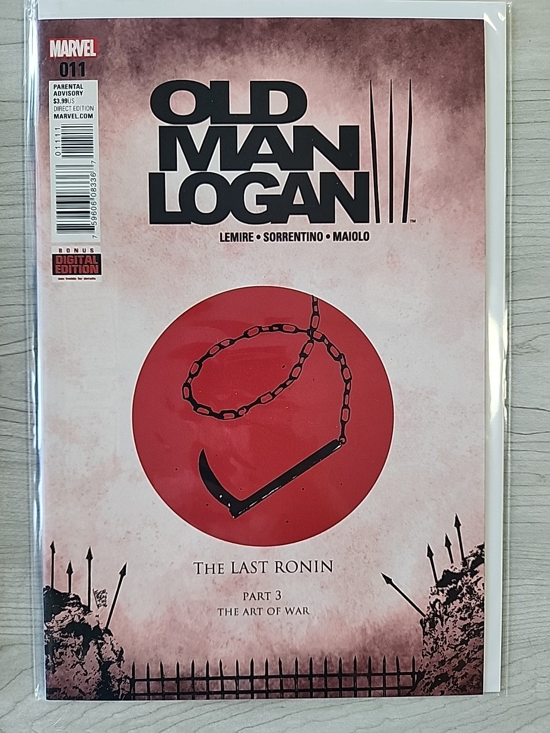 Old Man Logan 1-13 LOT OF 13 Marvel (2016-2018) Lemire/Sorrentino 1st Prints NM