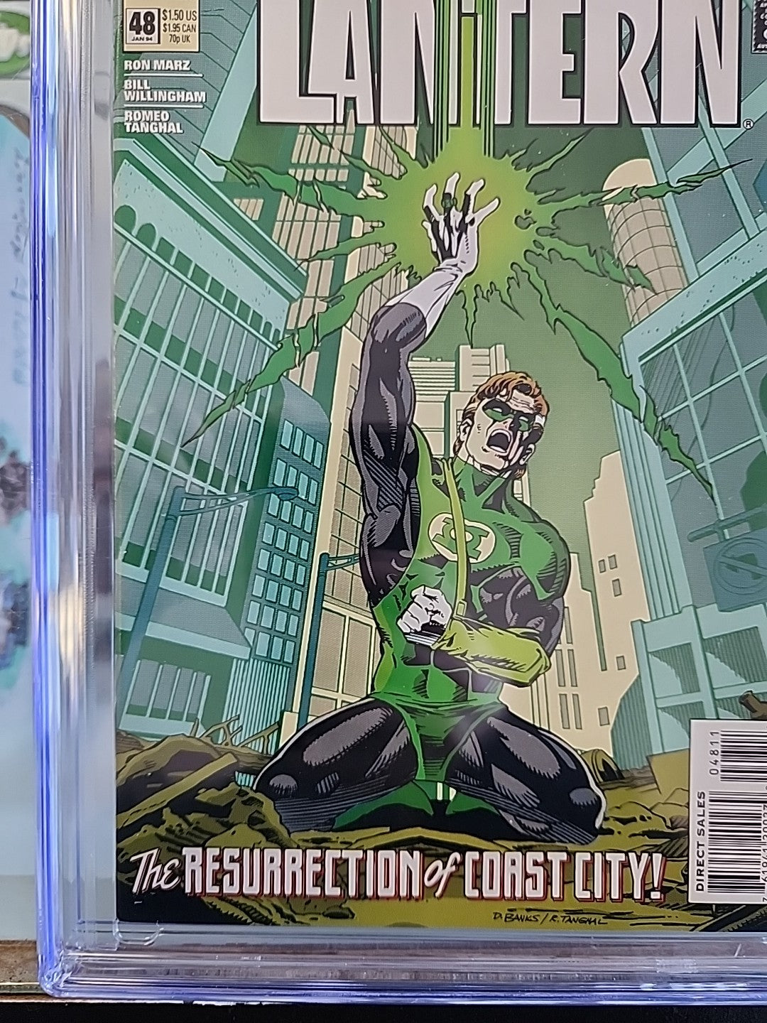 Green Lantern v3 #48 CGC 9.8 1st App of Kyle Rayner 1994 Emerald Twilight 1