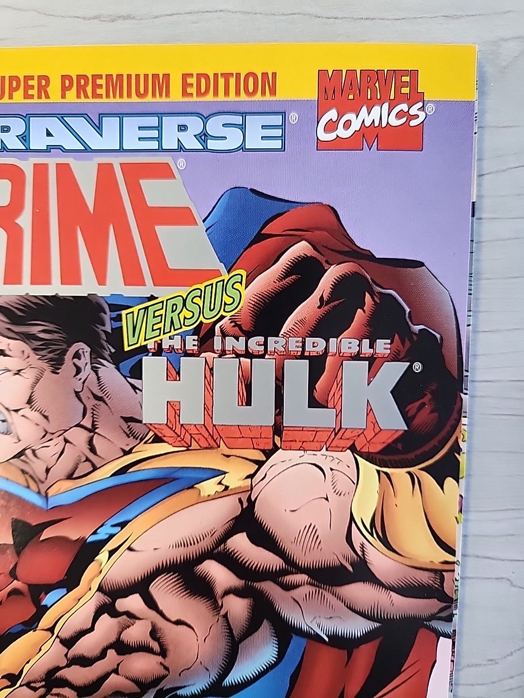 Prime vs Hulk 0 Signed John Statema Rodney Gates Exclusive Super Premium COA NM