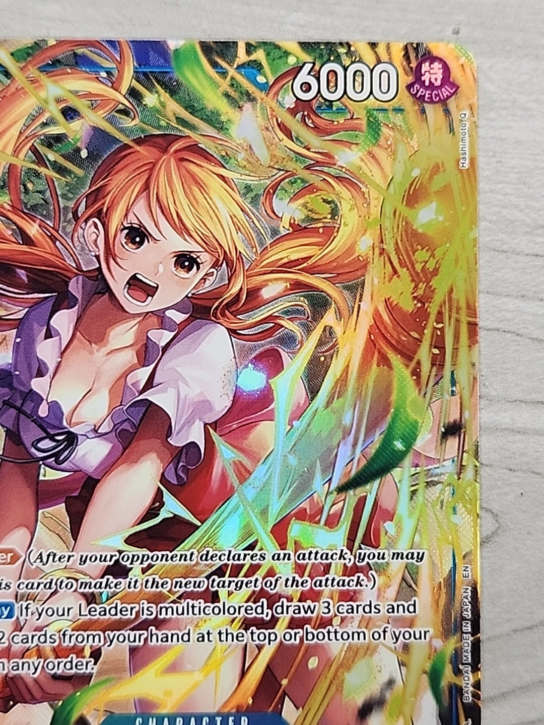 Nami (054) (Alternate Art) OP11-054 A Fist of Divine Speed Foil English Presale