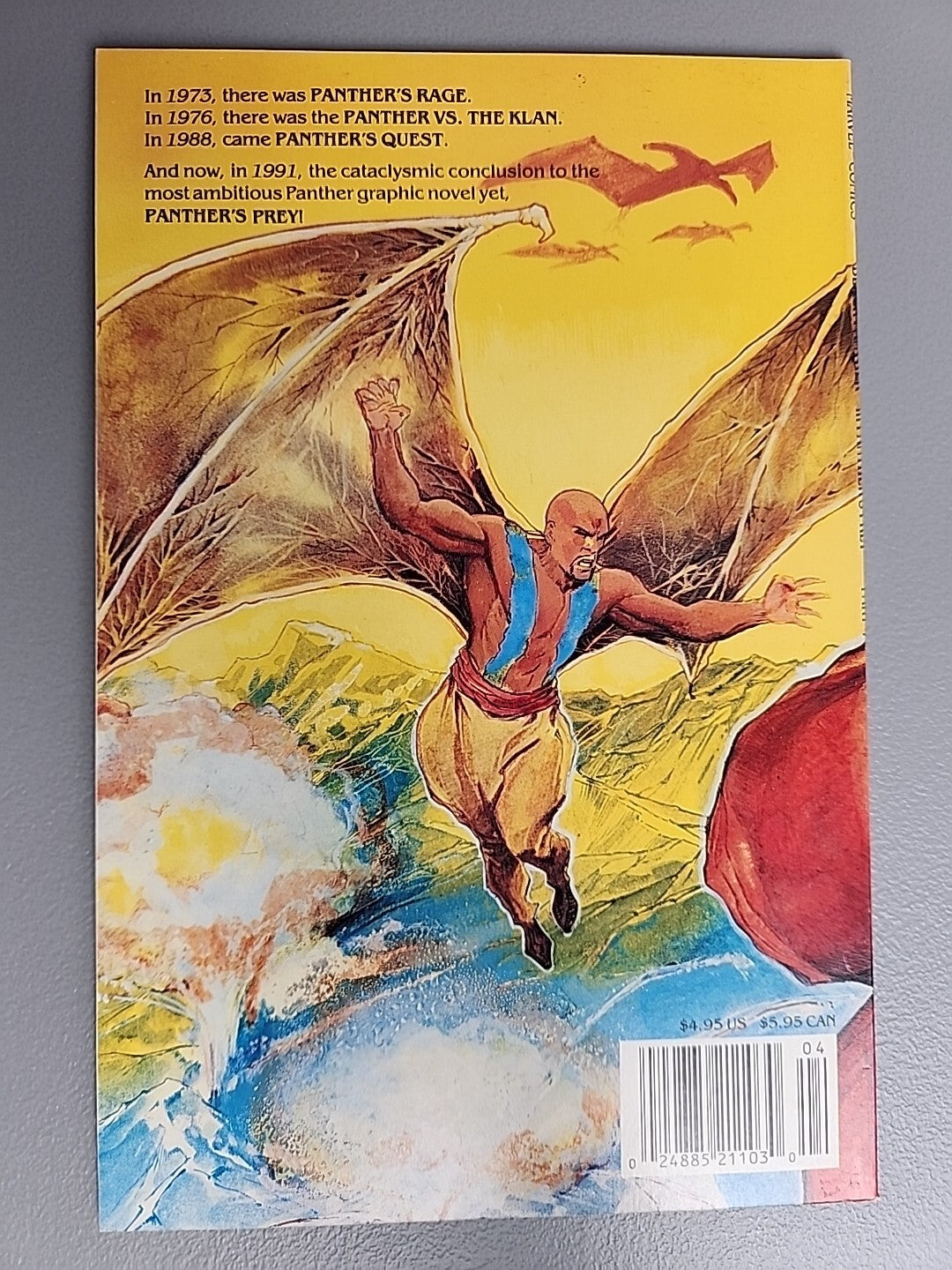Black Panther Panther’s Prey #1,2,3,4 Marvel Comics 1991 Complete Set