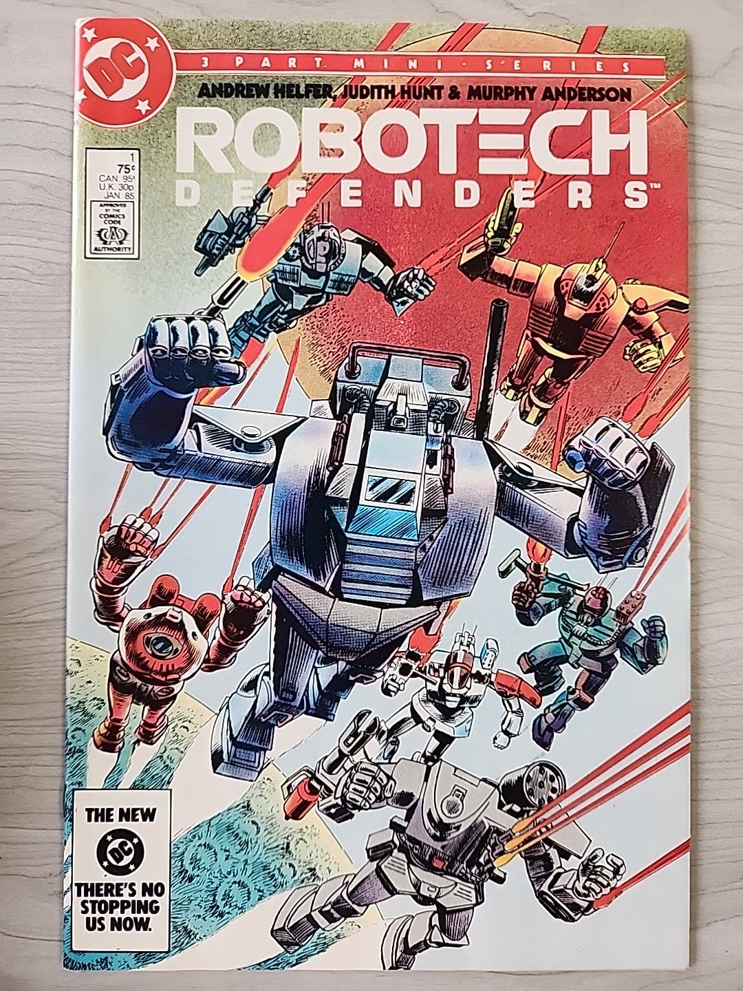 DC Comics Robotech Defenders Complete Set Lot # 1 January 1985 & 2 April 1985