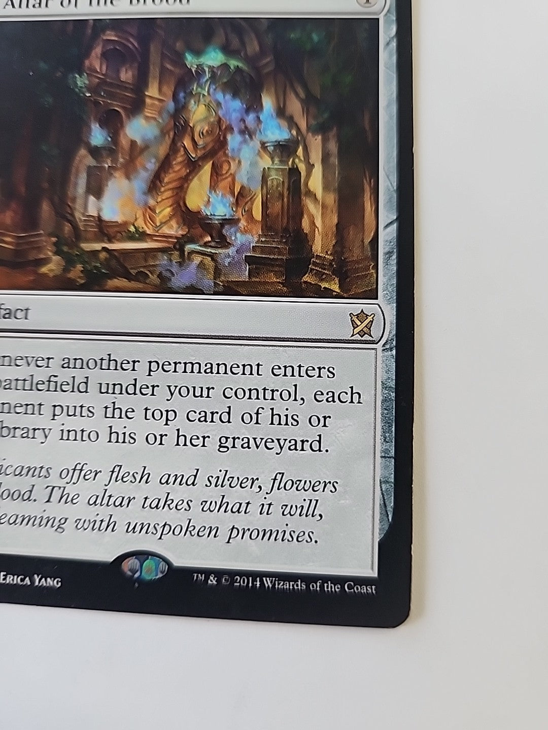 MTG Altar of the Brood KTK Khans of Tarkir Regular LP 216/269 English Magic