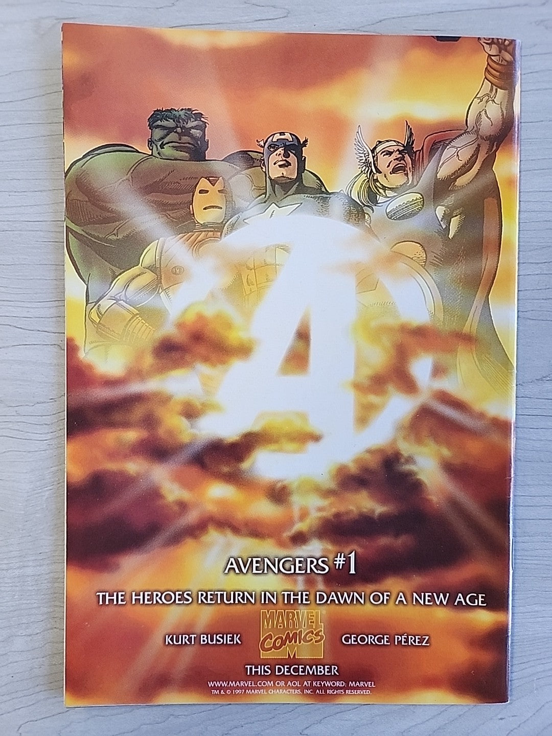 Thunderbolts Prelude #1 VF 1st App Reprints Incredible Hulk #449 American Ent Ex