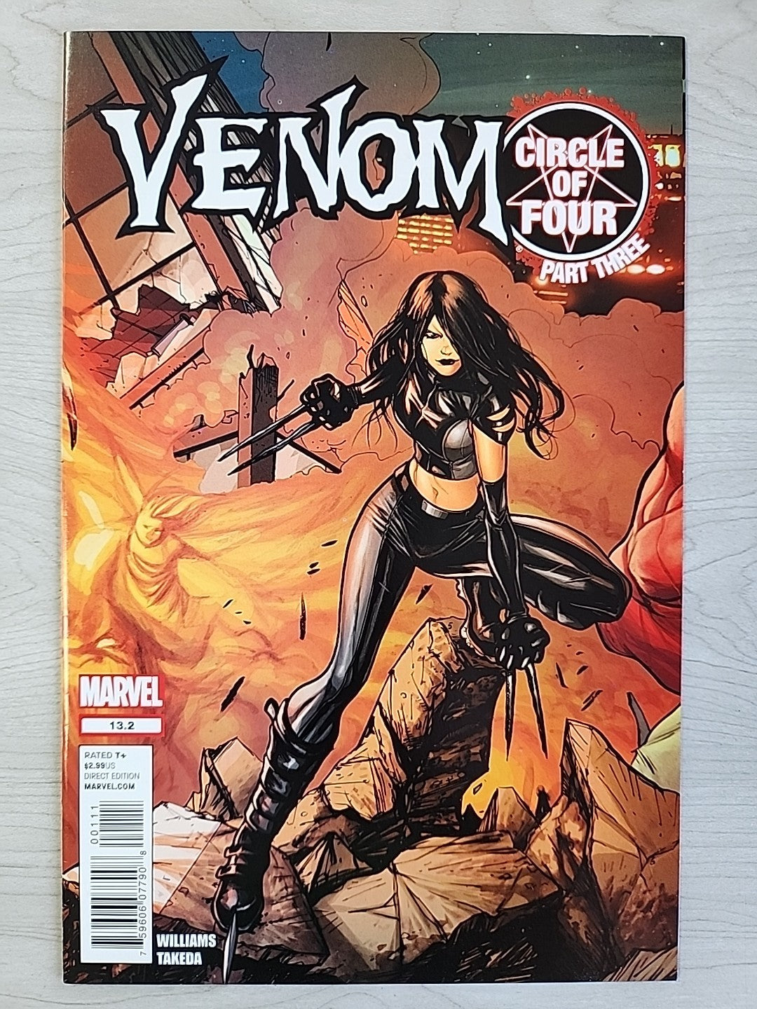 Venom #13 13.1 13.2 13.3 13.4 & 14 Circle of Four Complete Set - 2012 Lot Of 6