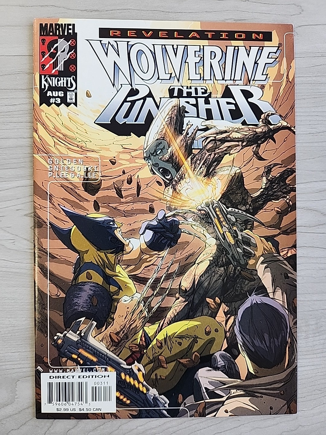 Wolverine/Punisher: Revelation #1-4 Complete Set (1999) Marvel Comics