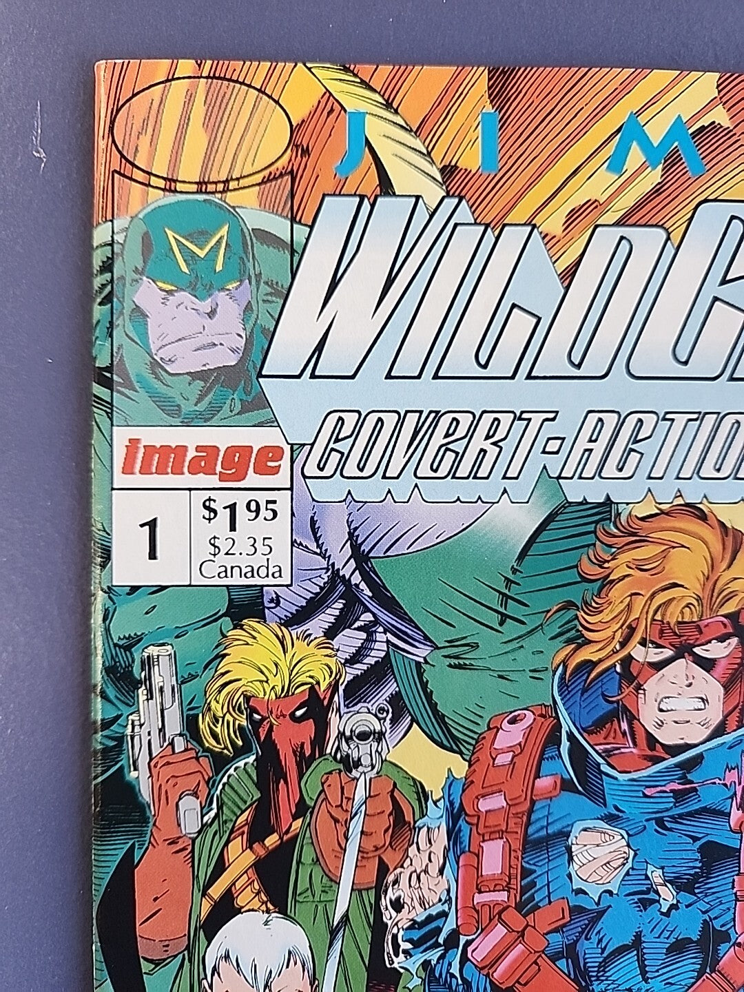 WildC.A.T.S. #1 Newsstand High Grade Key 1st Appearance Of Wildcats Image 1992