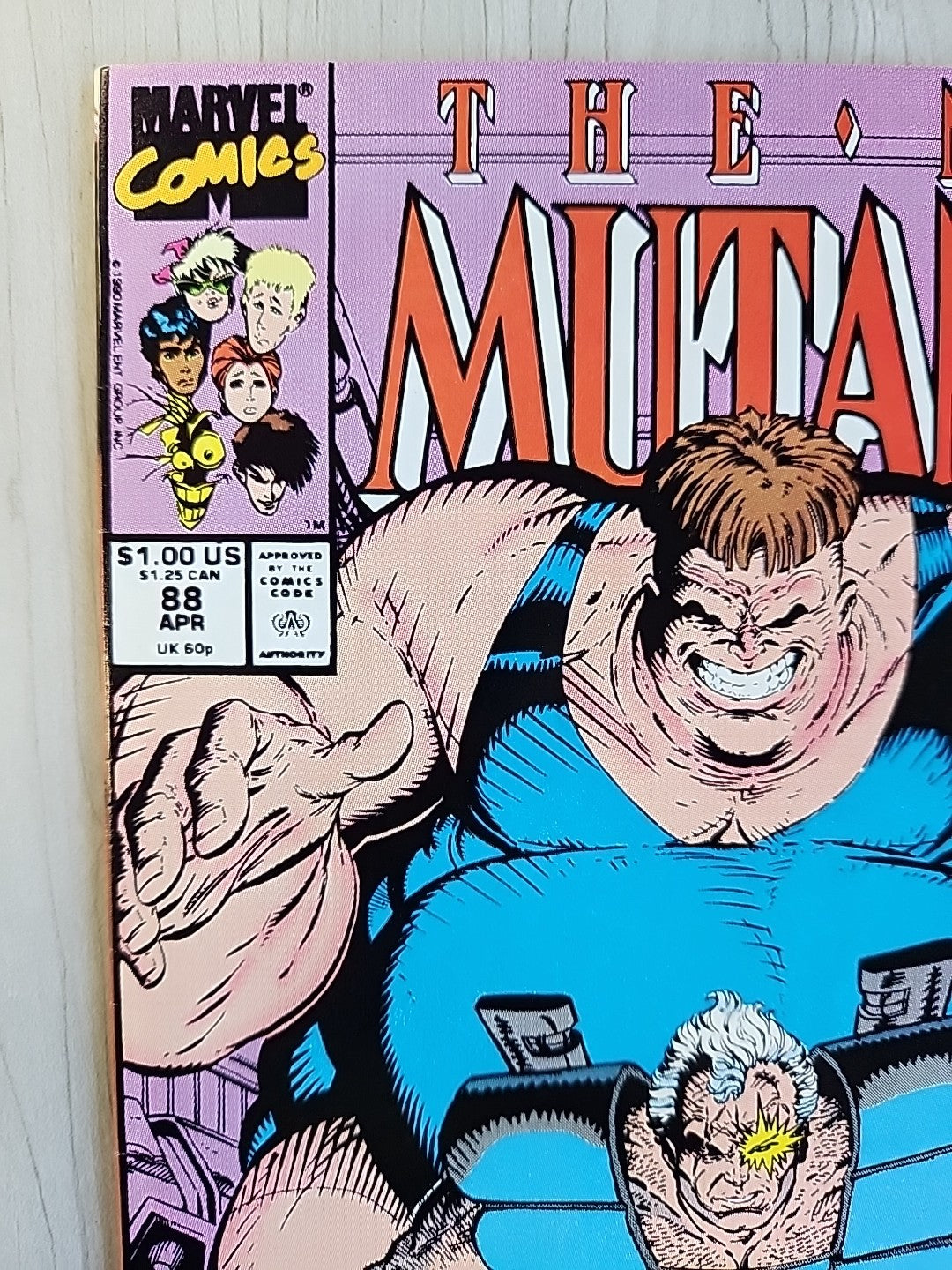 THE NEW MUTANTS #88 MARVEL COMICS 1990 HIGH GRADE Liefeld McFarlane Cover Cable