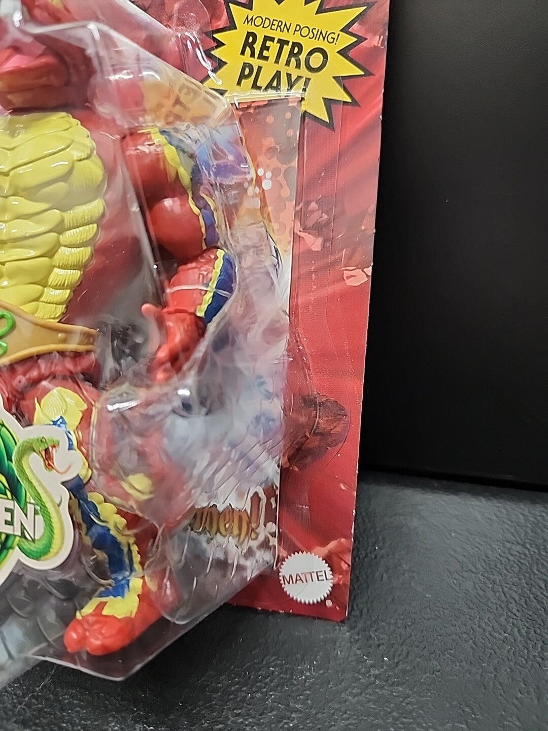 Masters Of The Universe Origins Rattlor 6" Retro Action Figure Unpunched MOTU
