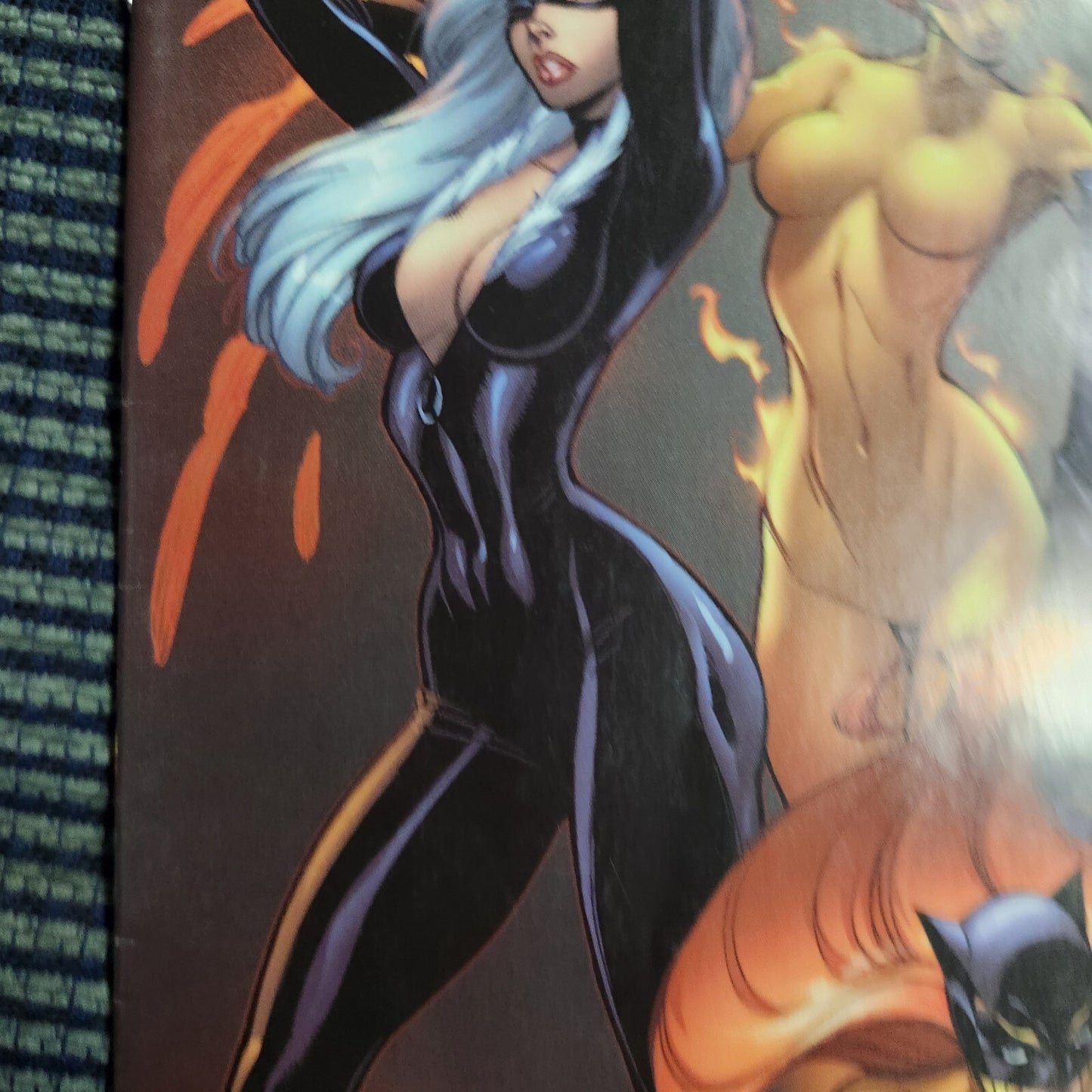 Marvel Divas 1 J. Scott Campbell Cover Black Cat Monica Rambeau Firestar Hellcat