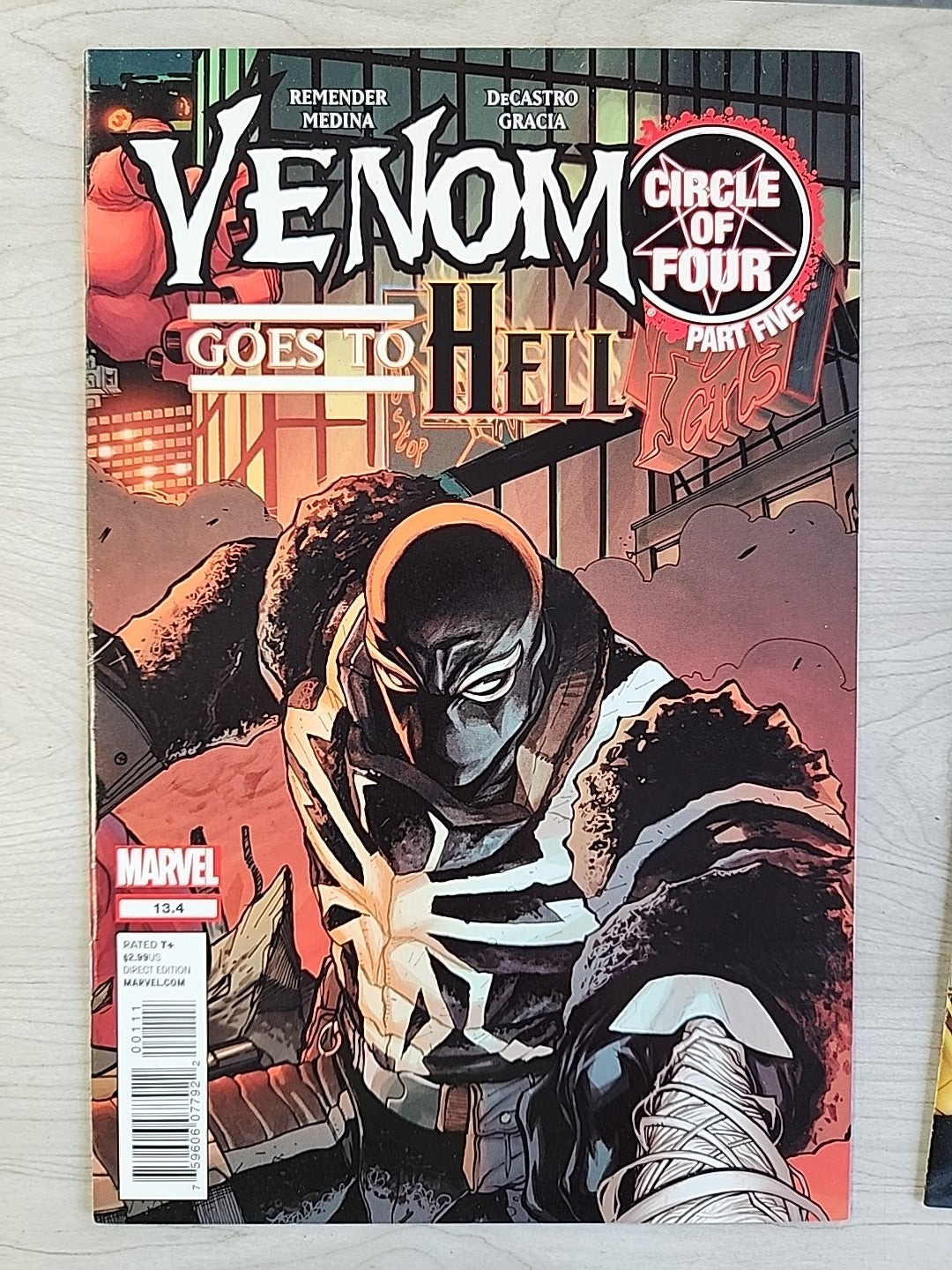 Venom #13 13.1 13.2 13.3 13.4 & 14 Circle of Four Complete Set - 2012 Lot Of 6