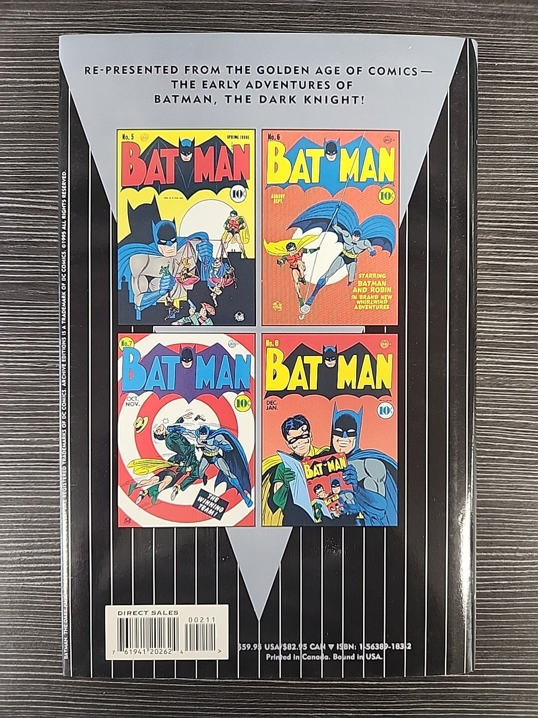 Archive Editions Batman The Dark Knight Archives Vol 2 Bob Kane DC Comics 1995