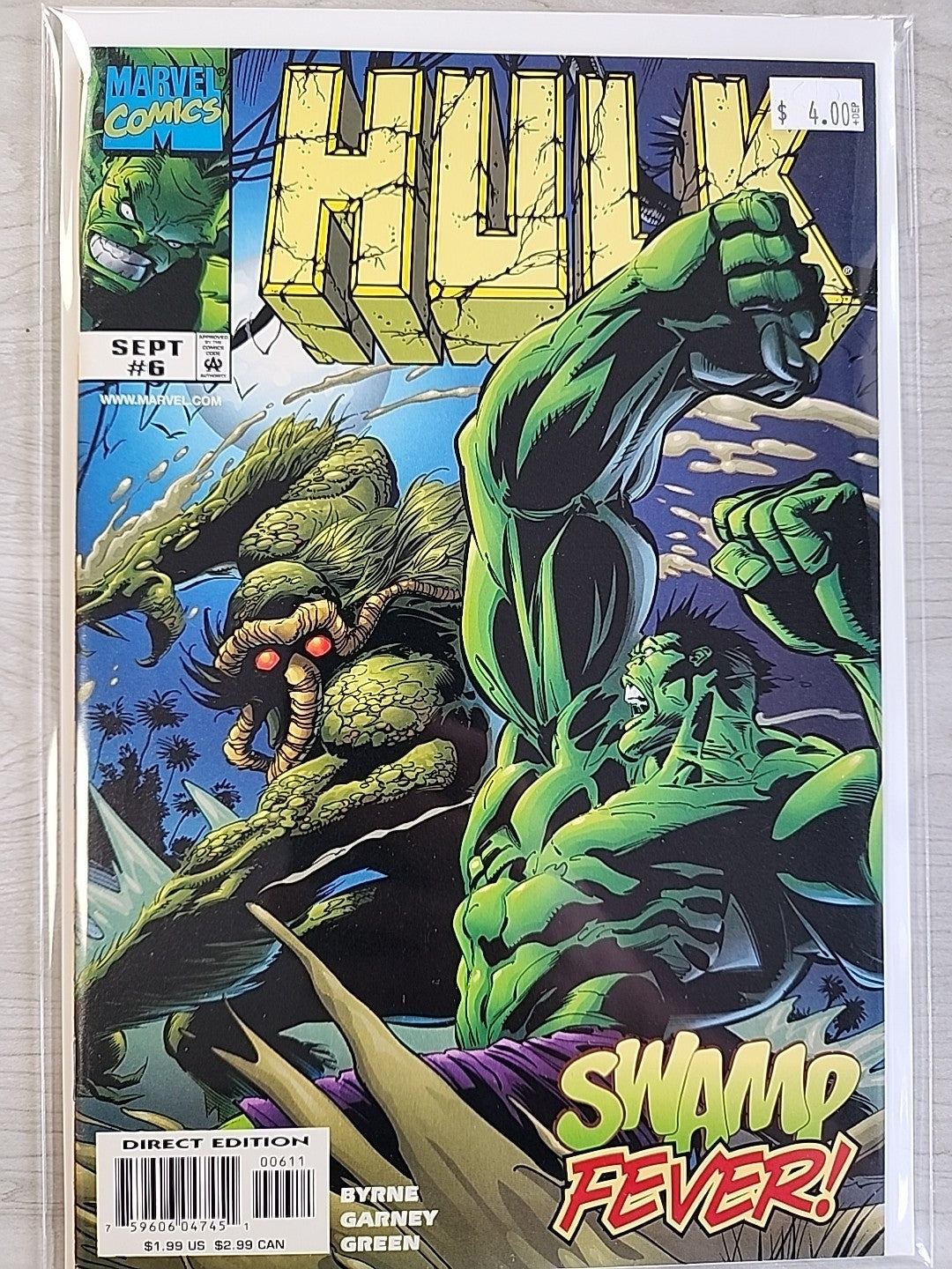Hulk #1-11 Marvel Comics 1999 Byrne Garney Complete Run VF/NM Lot Of 11 Comics