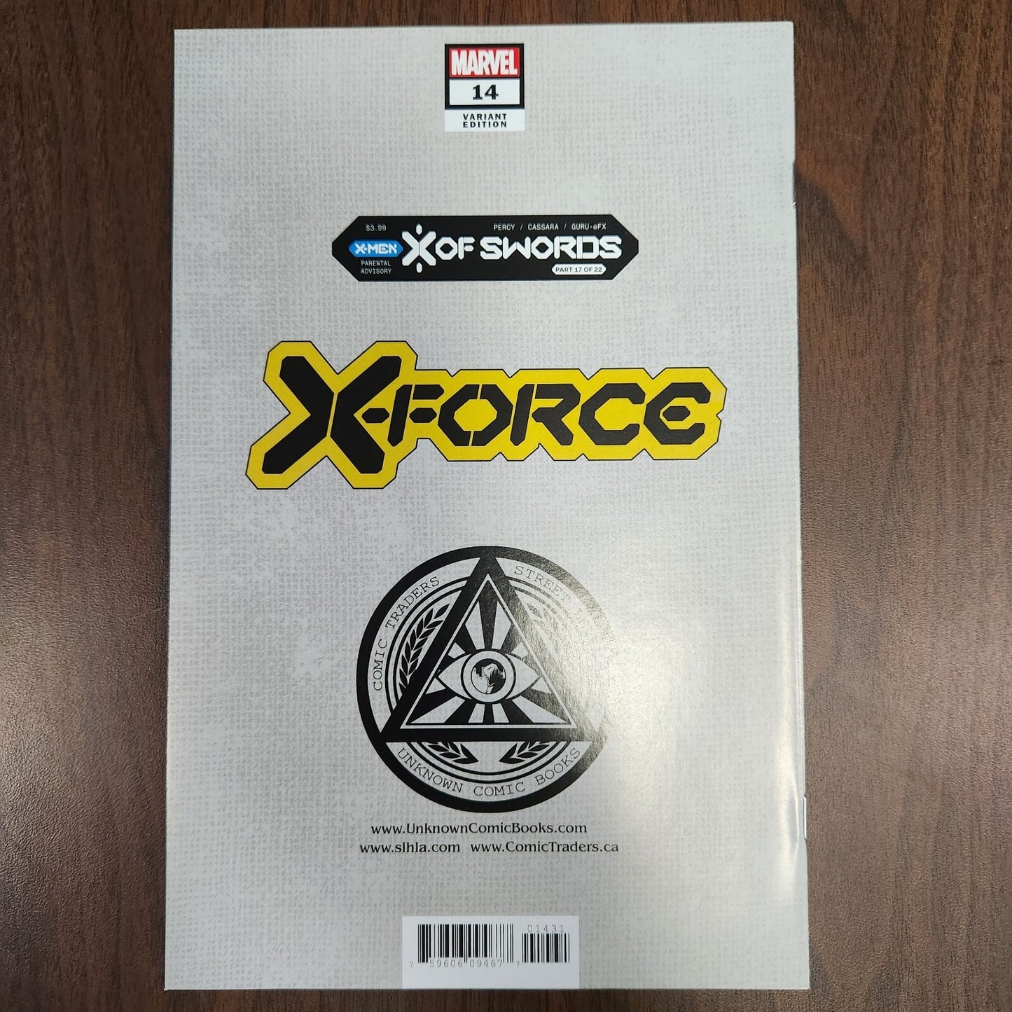 X-Force #14 (2020) Unknown Comics/Street Level Hero Marco Mastrazzo Variant