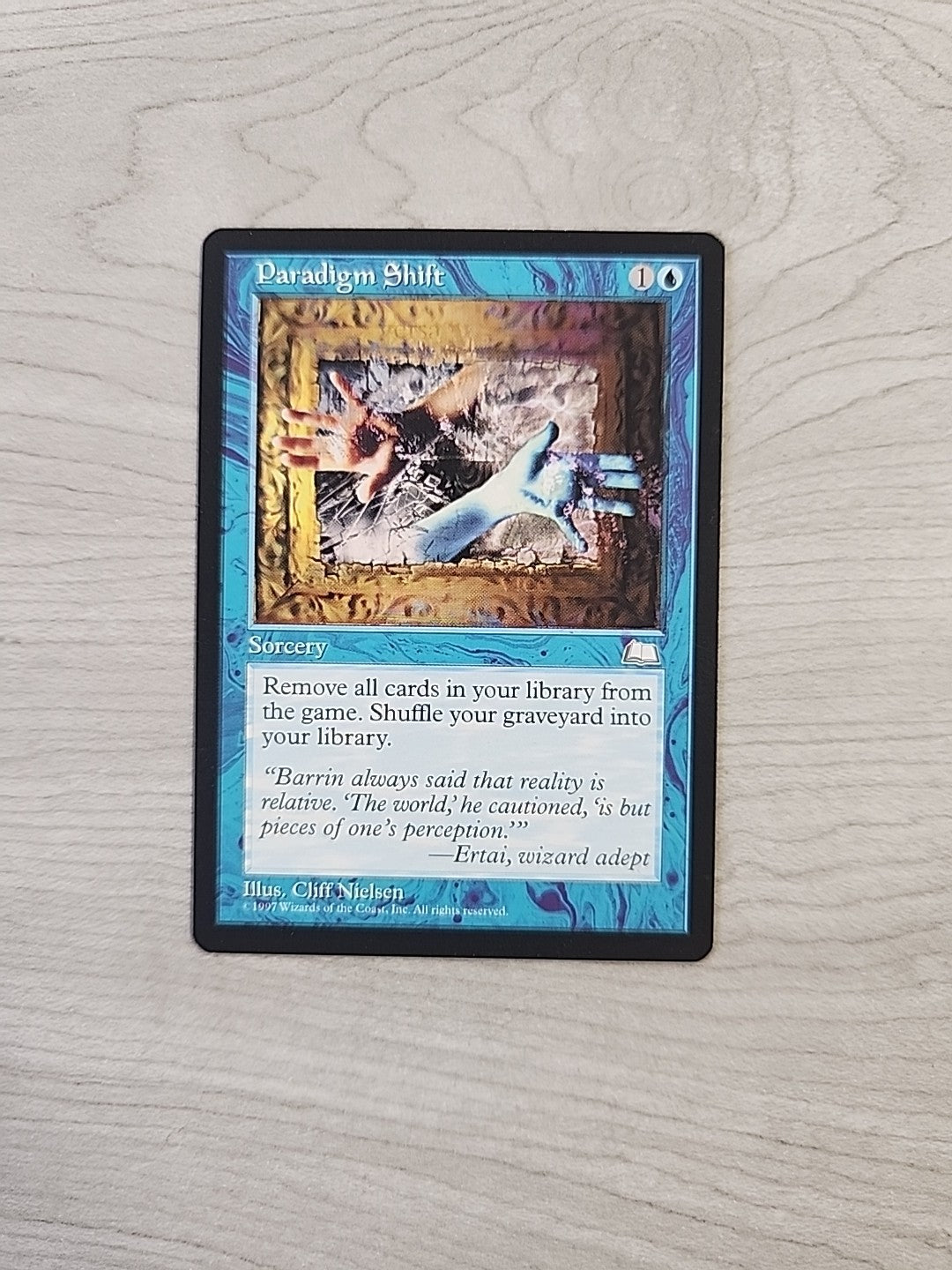 MTG Paradigm Shift Weatherlight Regular NM English Magic The Gathering