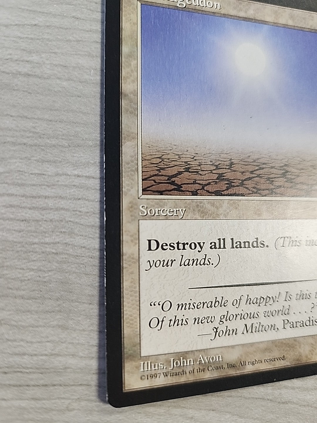 MTG Armageddon Portal Rare Sorcery LP/MP English Magic The Gathering