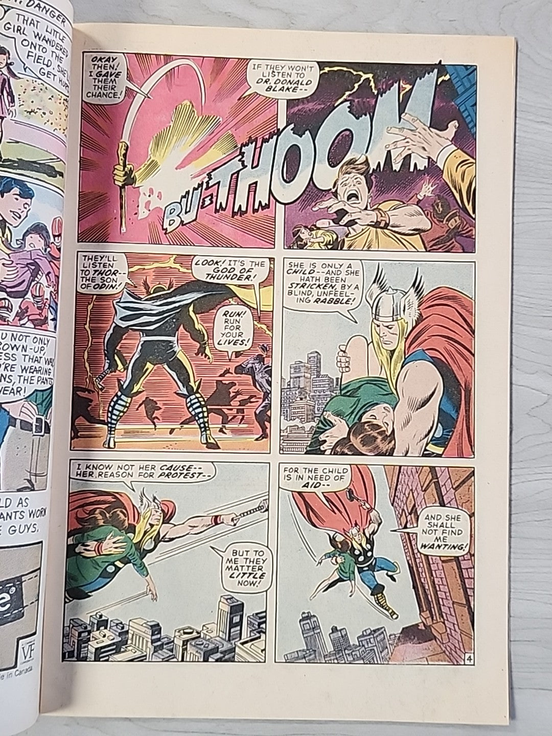 The Mighty Thor #182 (1970) Dr. Doom Cover Marvel Comics Buscema FN/VF