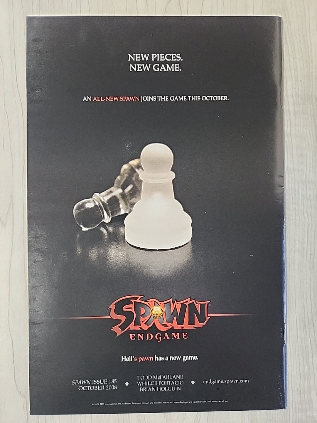 Spawn #182 2008 Image Comics 1st Print Todd Mcfarlane Low Print Very Fine
