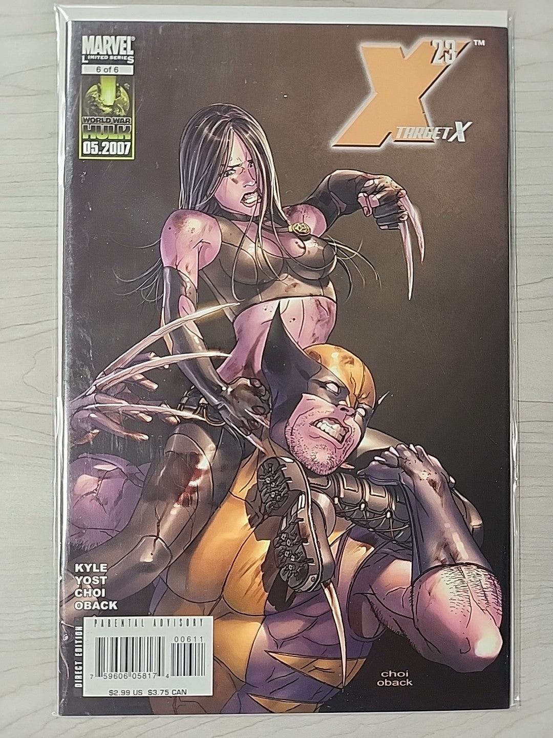 X-23 Target X #1 (2007) 1:10 Djurdjevic Variant + 2 3 4 5 6 Complete Set Run Lot