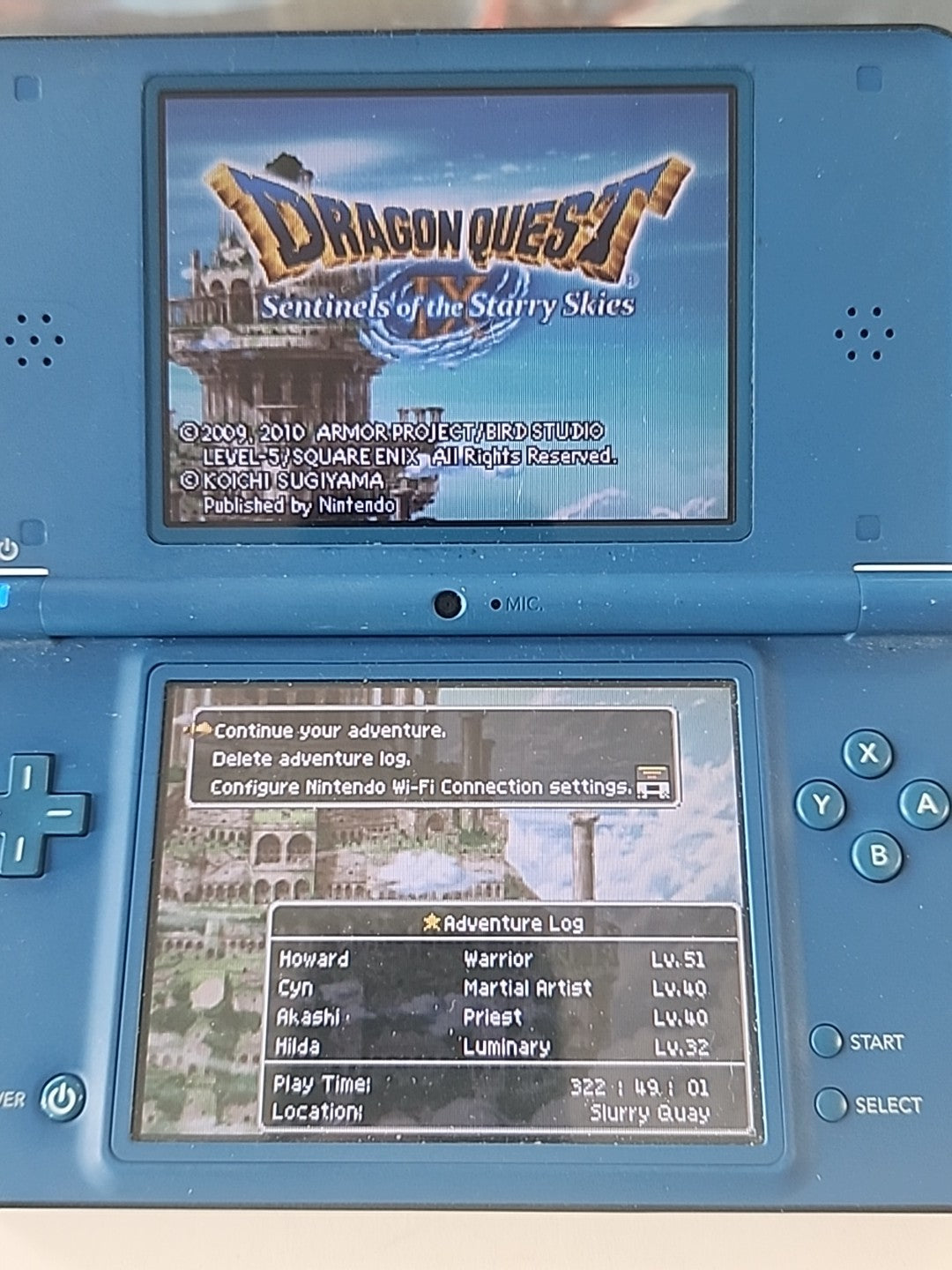 Dragon Quest 9 Sentinels of the Starry Skies Nintendo DS Tested And Working