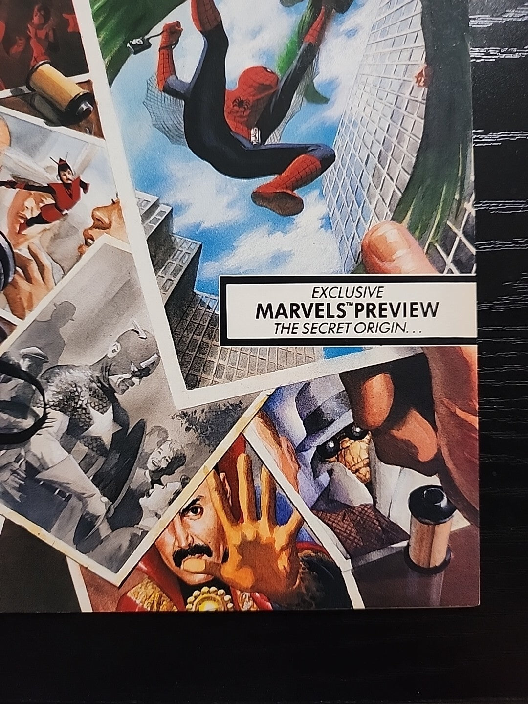 MARVEL AGE #130 1993 1st ALEX ROSS Marvel Cover Newsstand Variant VF Poster Incl