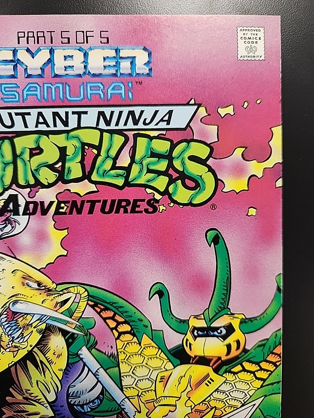 Teenage Mutant Ninja Turtles Adventures TMNT # 66 1995 Cyber Samurai Pt 5