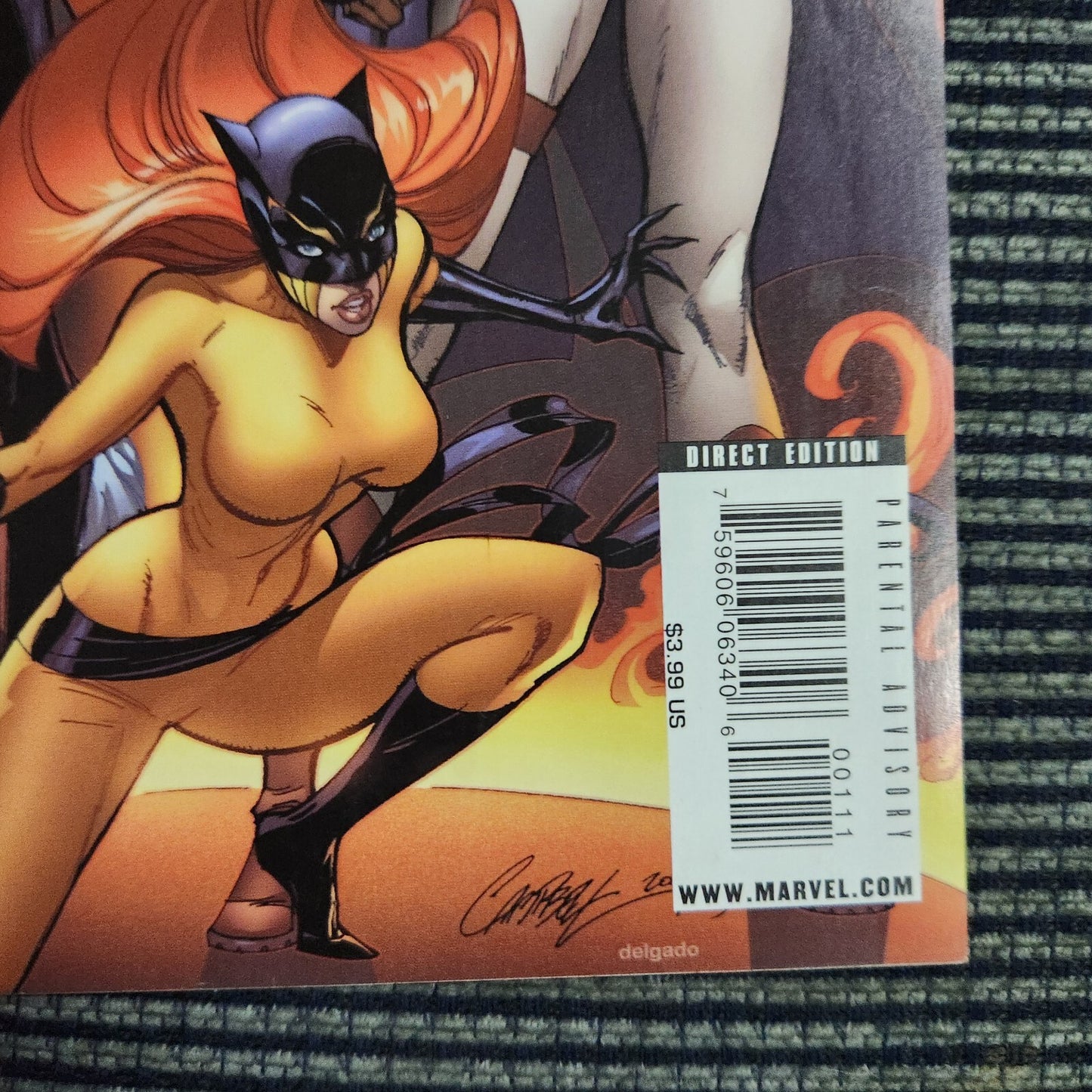 Marvel Divas 1 J. Scott Campbell Cover Black Cat Monica Rambeau Firestar Hellcat