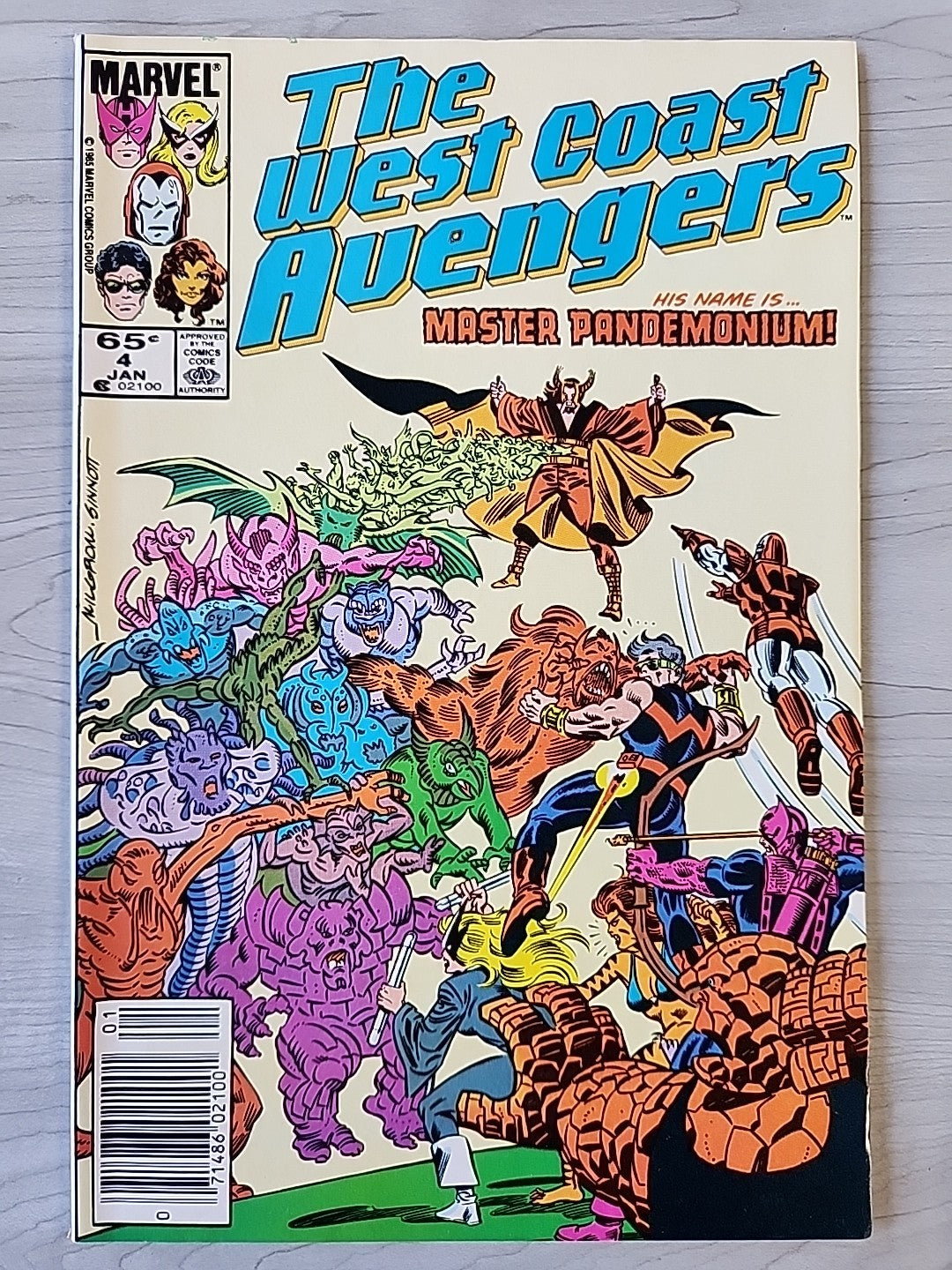 The West Coast Avengers #1 2 3 4 5 6 7 8 9 Newsstand Marvel Comics 1985 VF/NM