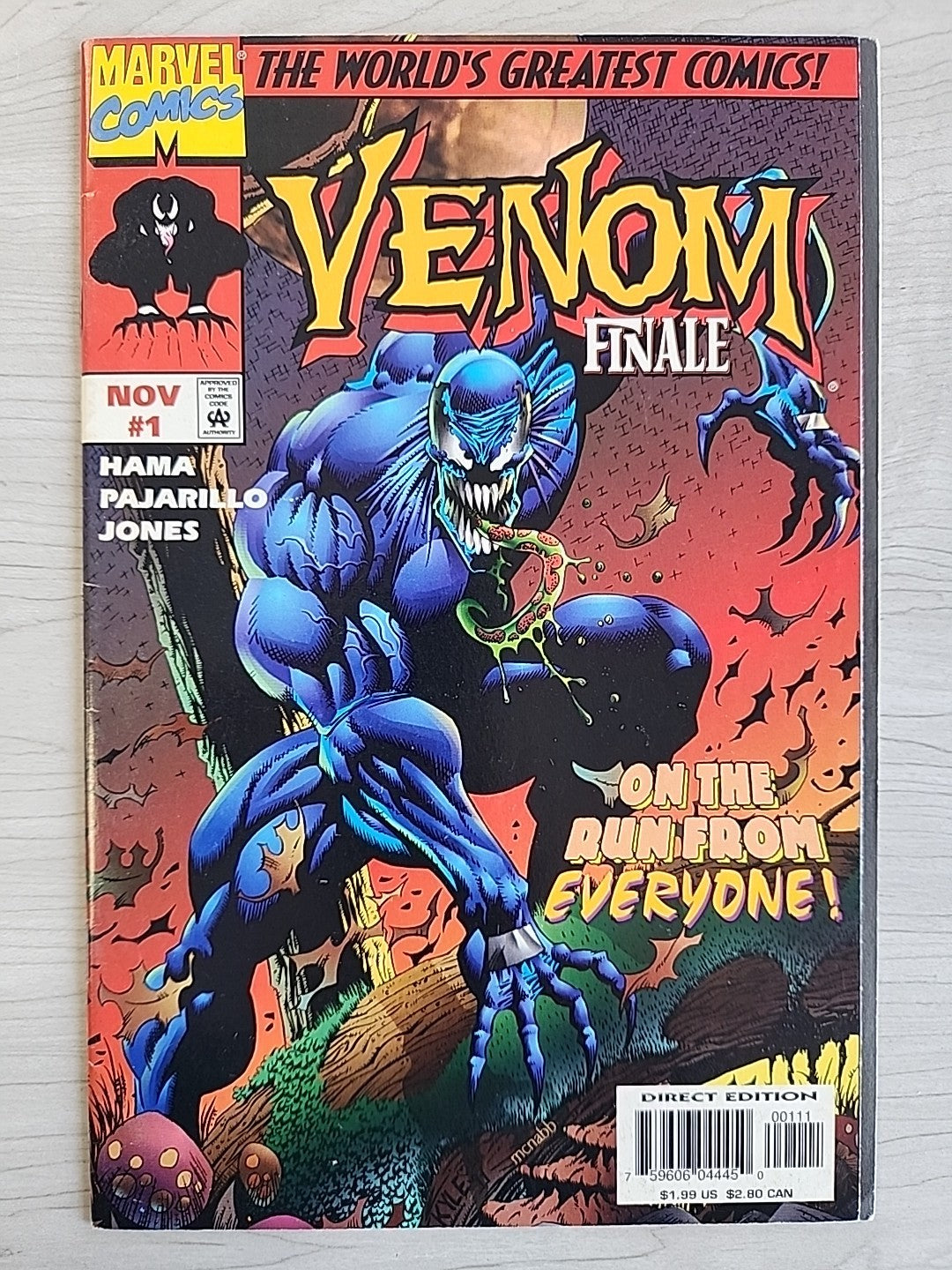 VENOM: FINALE 1-3 COMPLETE SET 1st PRINTS Spider-Man App. Marvel 1997 FN/VF