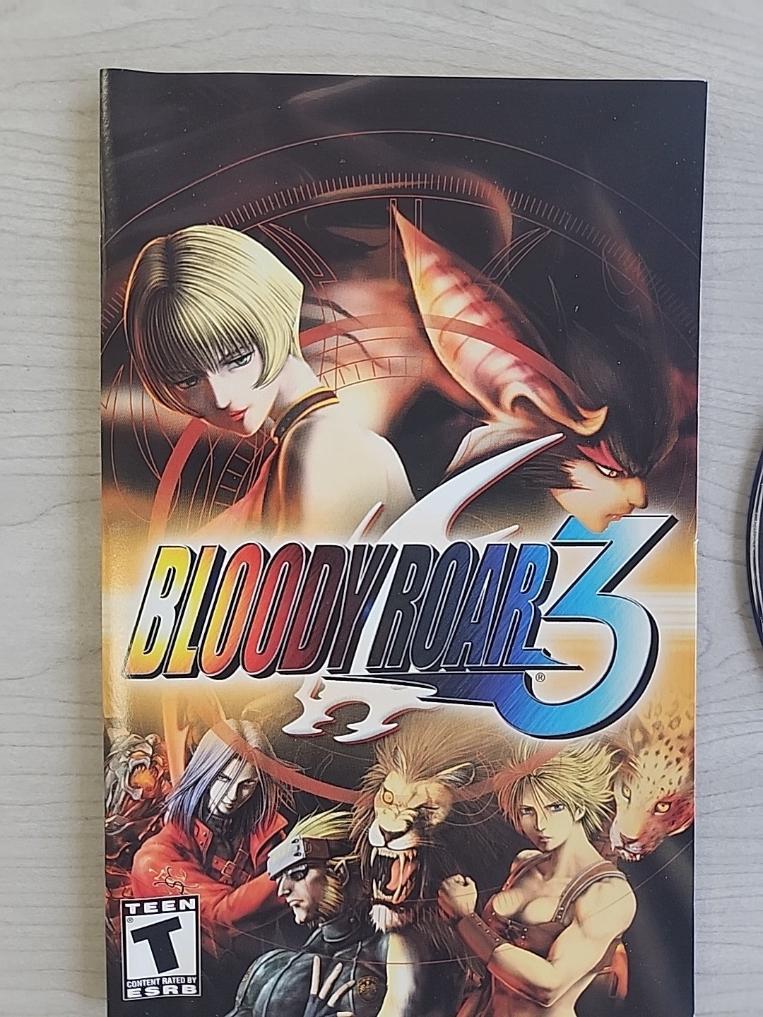 Bloody Roar 3 (Sony Playstation 2 PS2, 2001) - Complete w/ Manual - TESTED