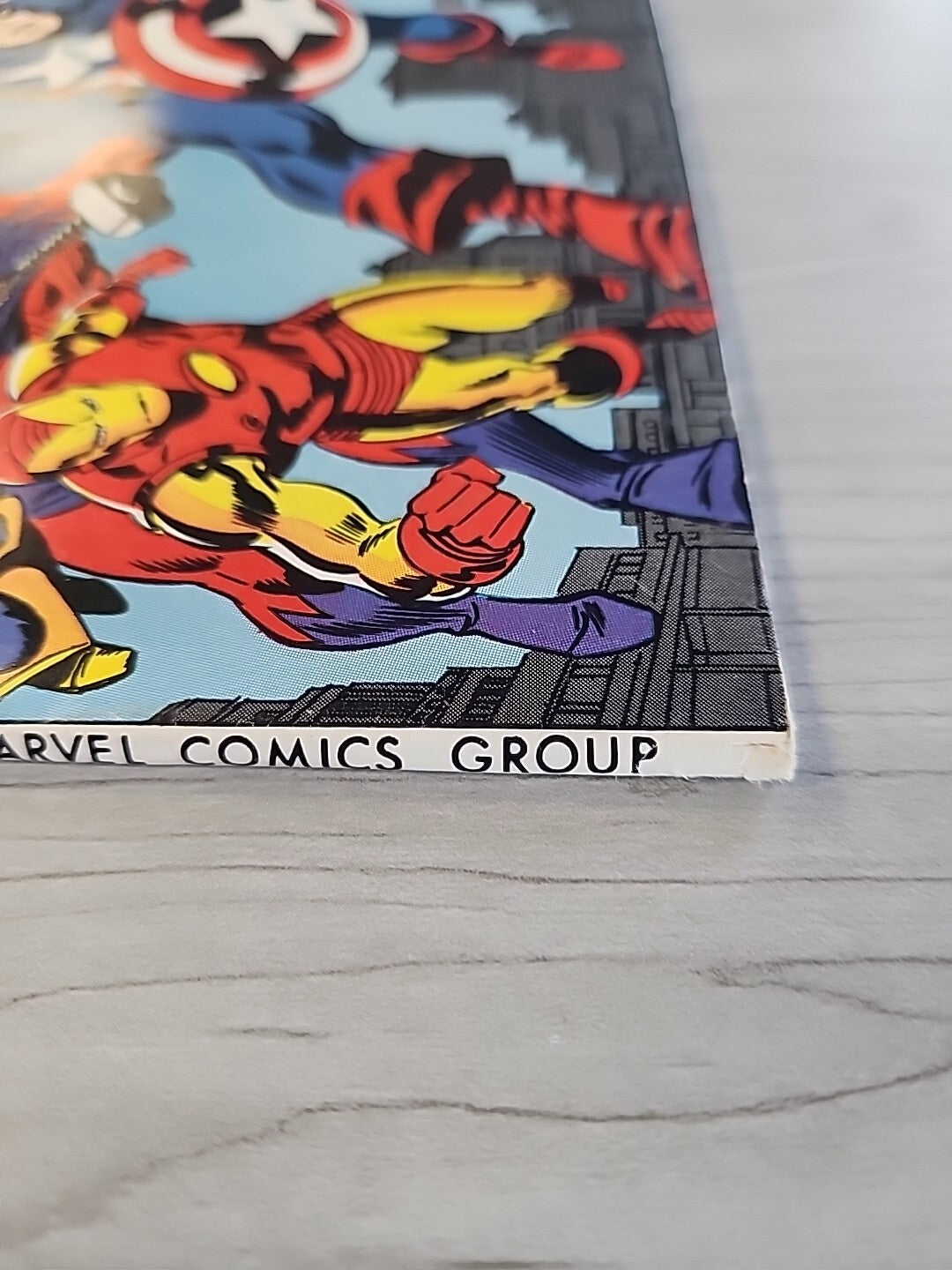 Marvel King-size Special THE AVENGERS No. 3 (1969) Captain America Joins FN