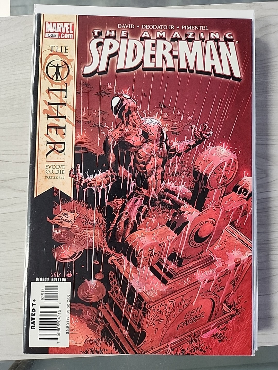Spider-Man The Other Evolve Or Die 1-12 Marvel Comics Complete Set + Sketchbook
