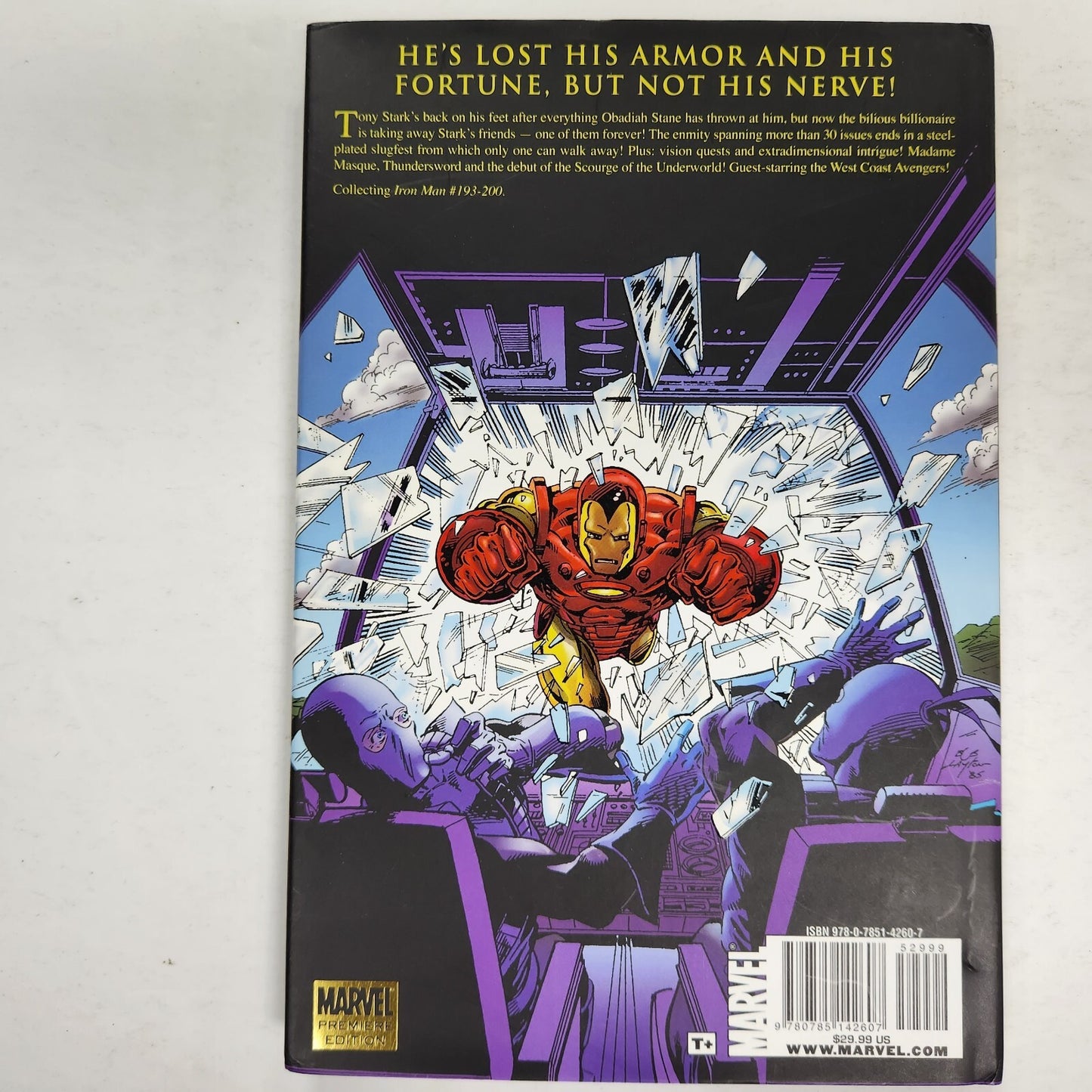 Iron Man: Iron Monger (Marvel Premiere Classic) - Hardcover - 1st Print