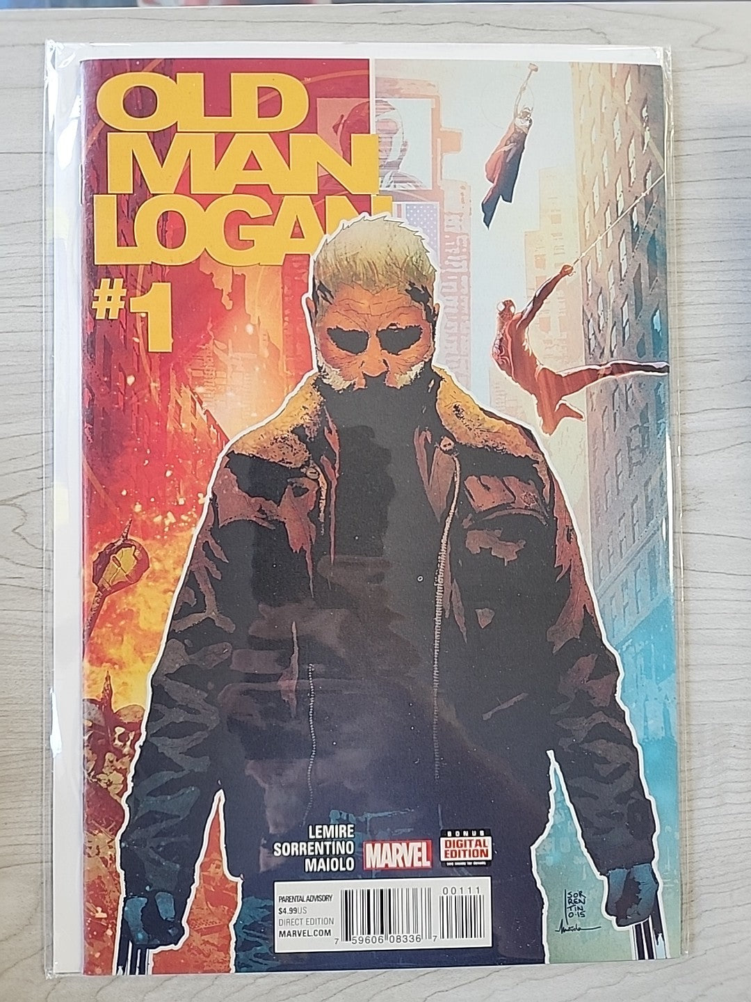 Old Man Logan 1-13 LOT OF 13 Marvel (2016-2018) Lemire/Sorrentino 1st Prints NM