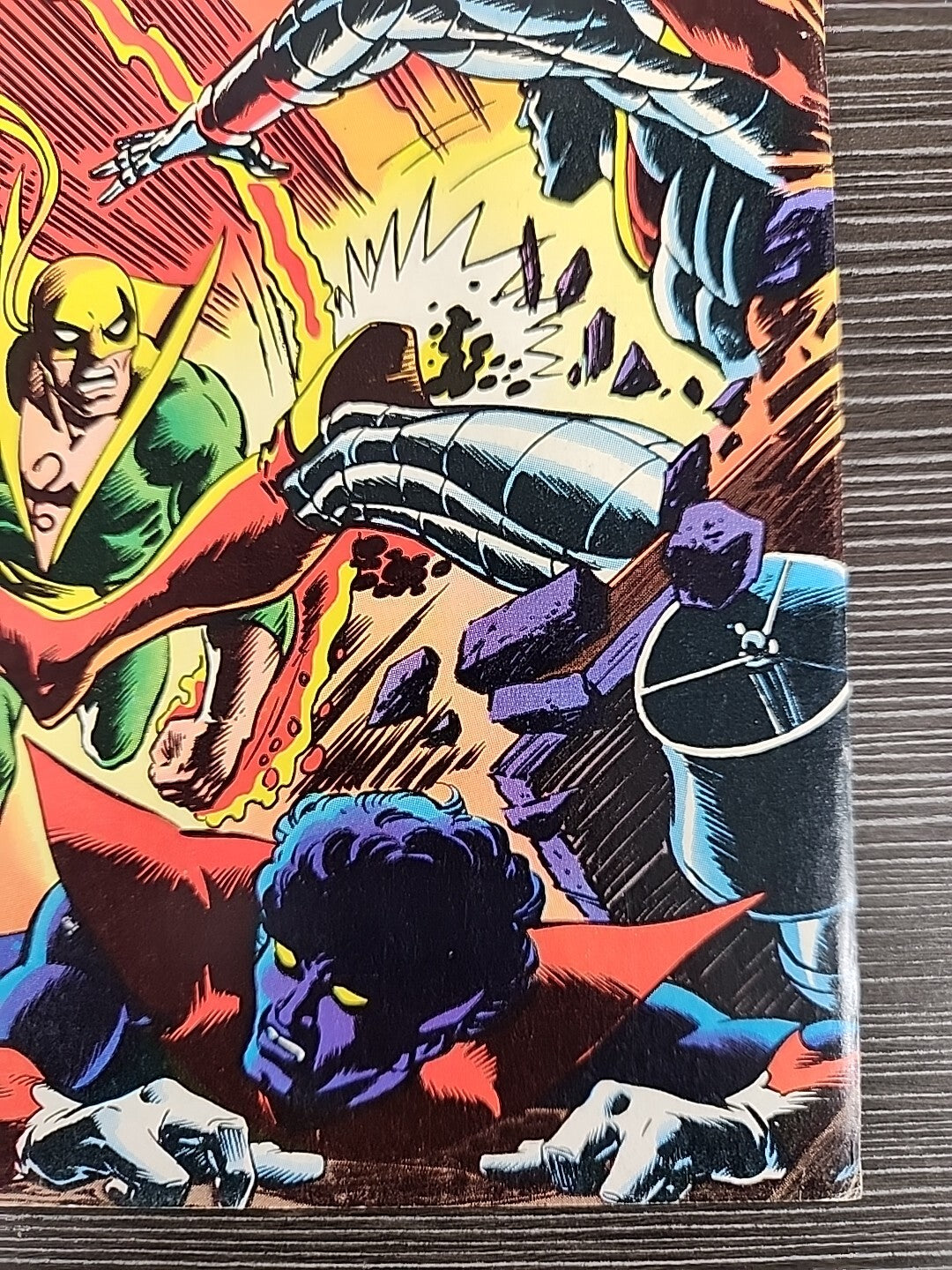 Iron Fist # 15 1st Appearance Bushmaster X-Men Crossover Final Issue 1977 FN/FN+