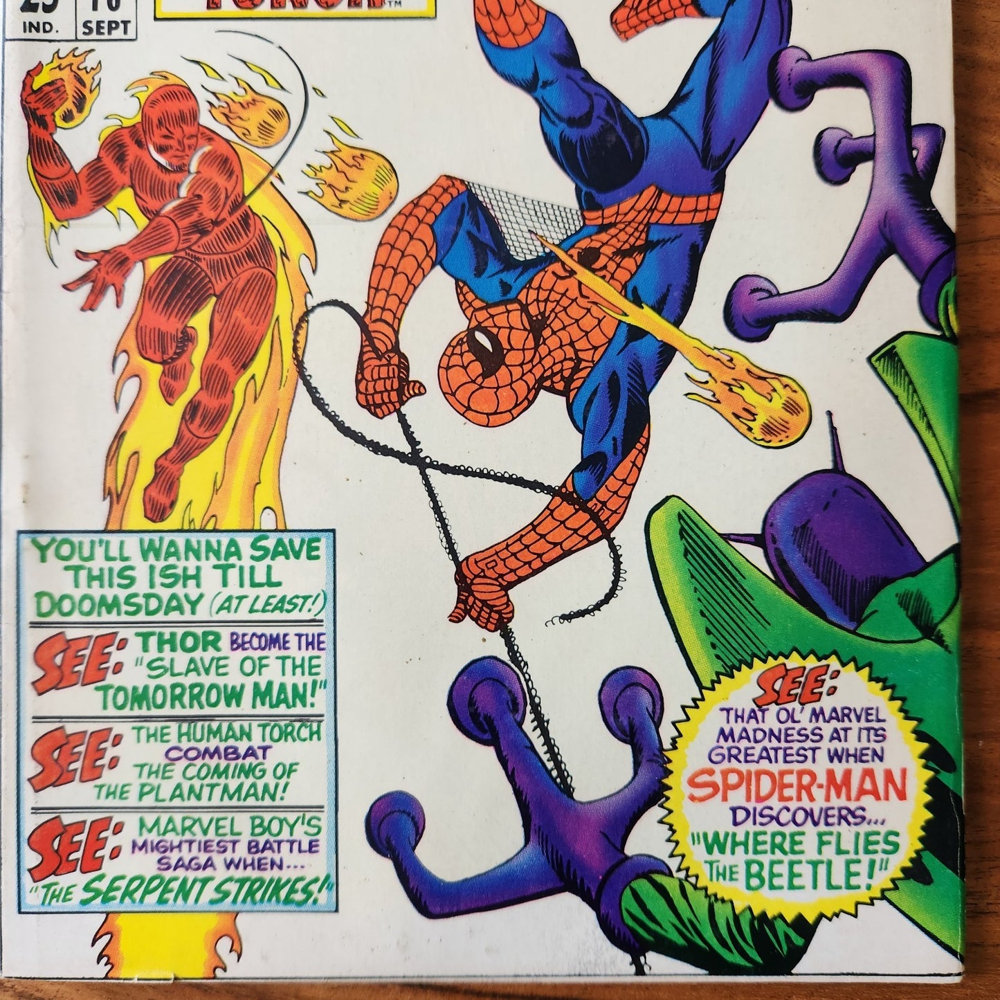 Marvel Tales #16 Steve Ditko Spider-Man Human Torch Marvel Comics 1968 F 6.0