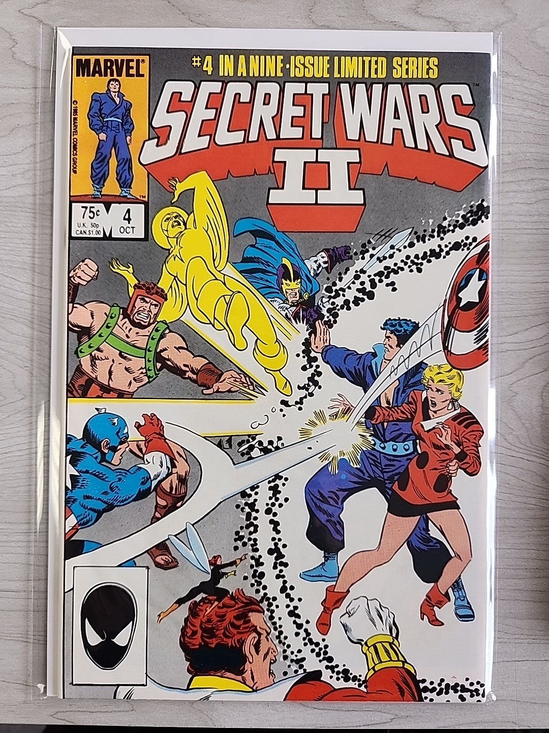 SECRET WARS II #1-9 (Marvel, 1985 Series) Complete Set of 9 Books Complete