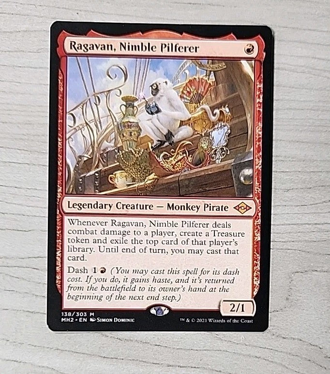 MTG Ragavan Nimble Pilferer Modern Horizons 2 Regular English Magic The Gatherin
