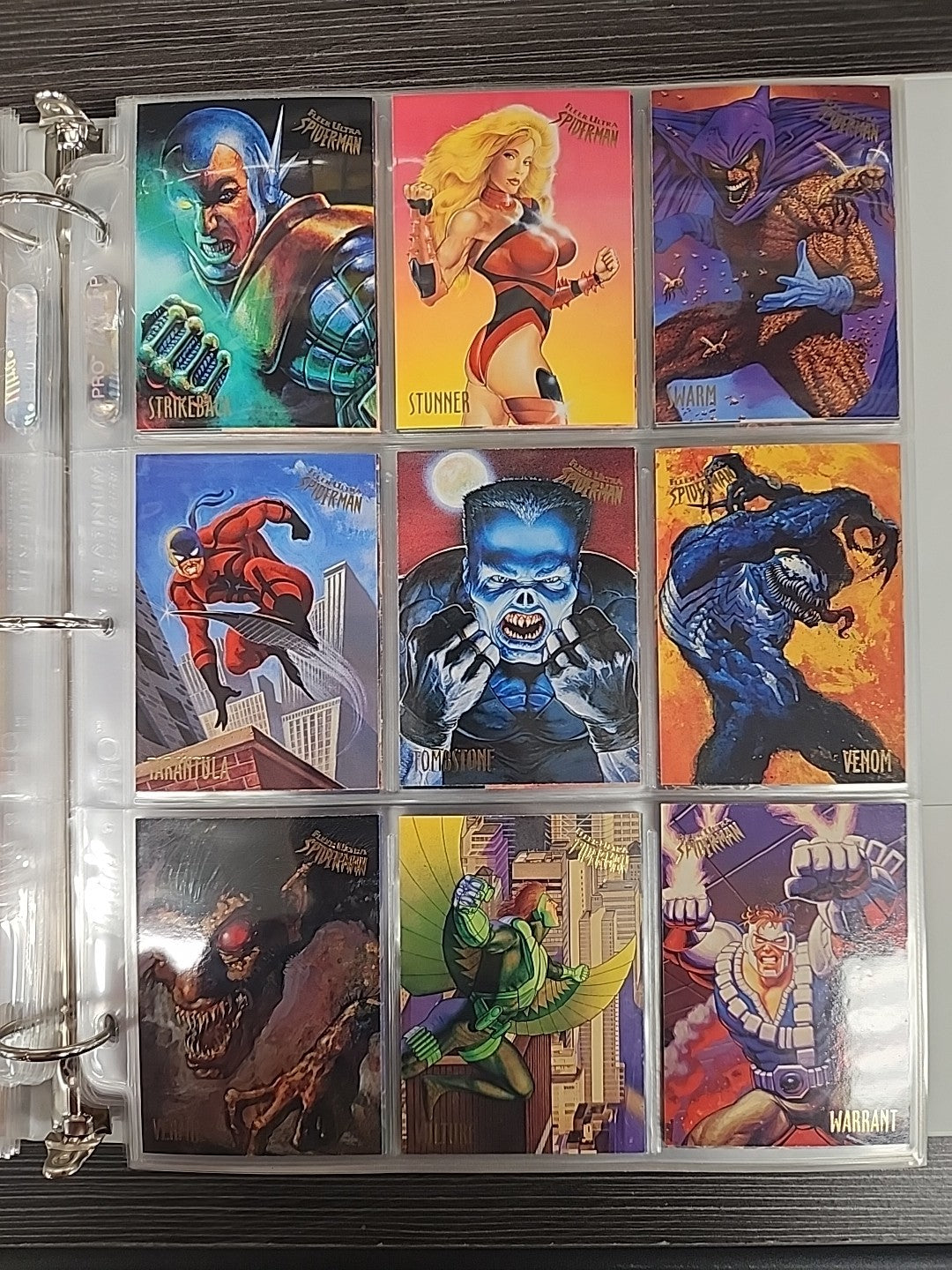 1995 Fleer Ultra Spider-Man: Complete Base Set w/ All Inserts 185 Cards