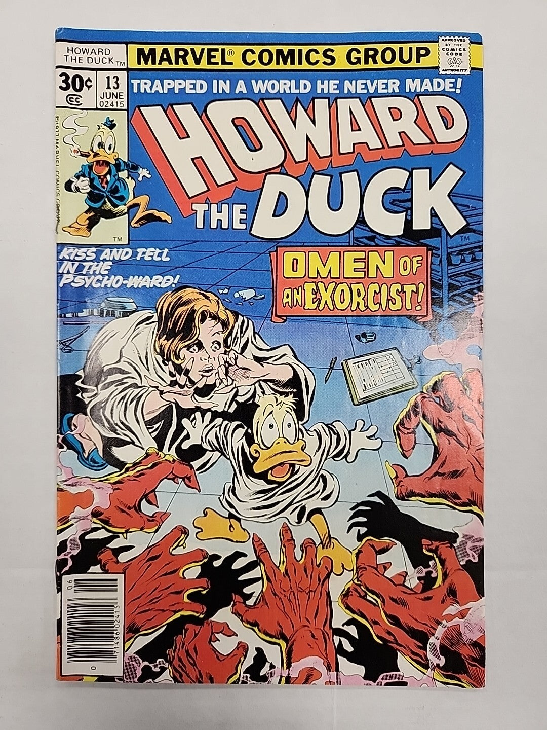 KISS Band Cameo & 1st Full Appearance Marvel (1977) Howard The Duck #12 #13